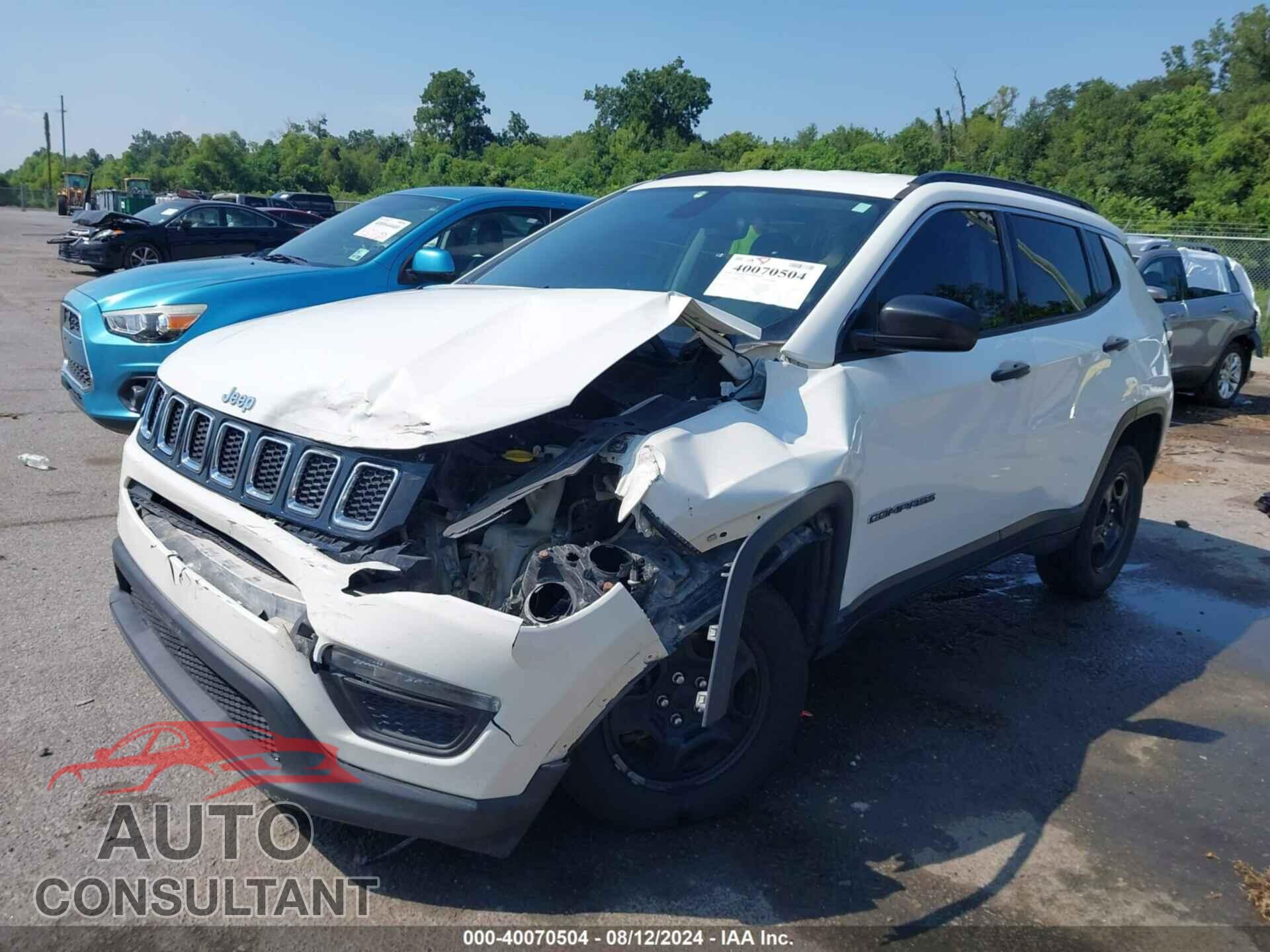 JEEP COMPASS 2019 - 3C4NJDAB9KT593003