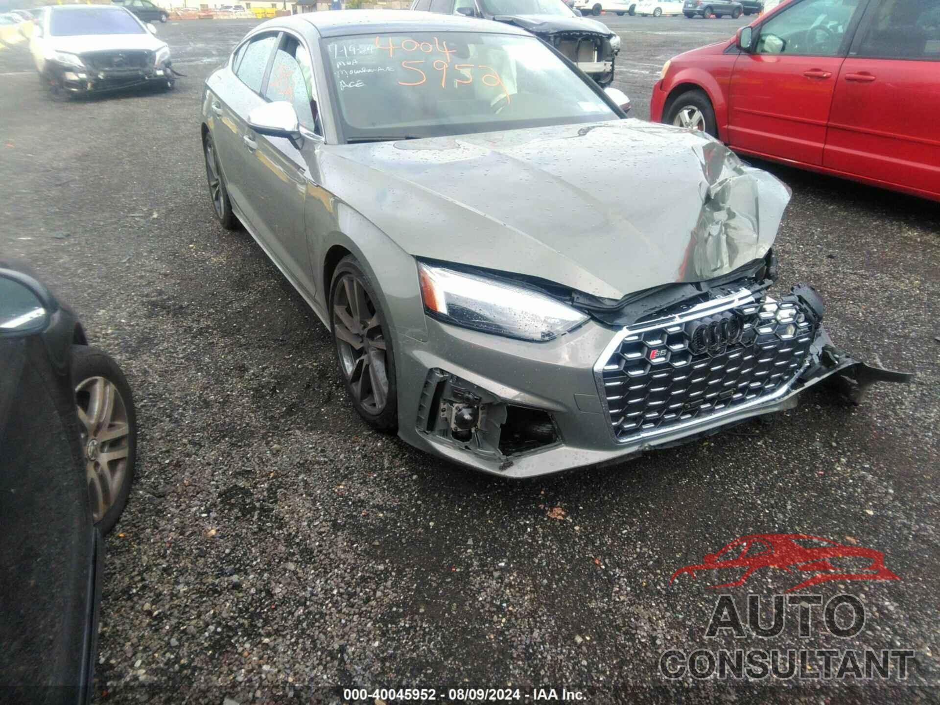 AUDI S5 SPORTBACK 2024 - WAUC4CF56RA073237