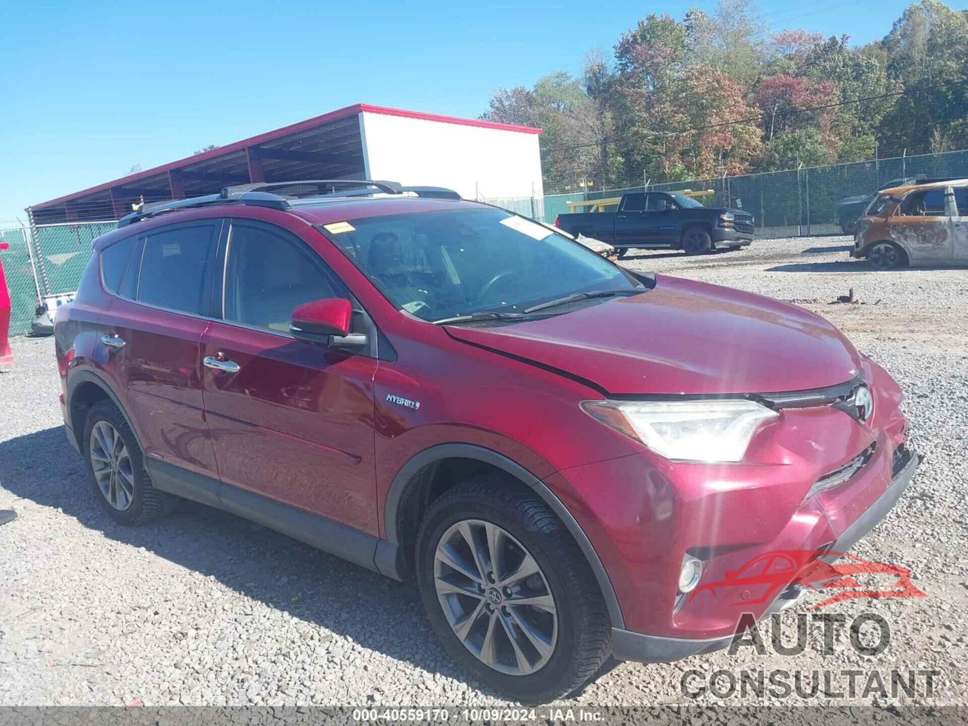 TOYOTA RAV4 HYBRID 2018 - JTMDJREV0JD183210