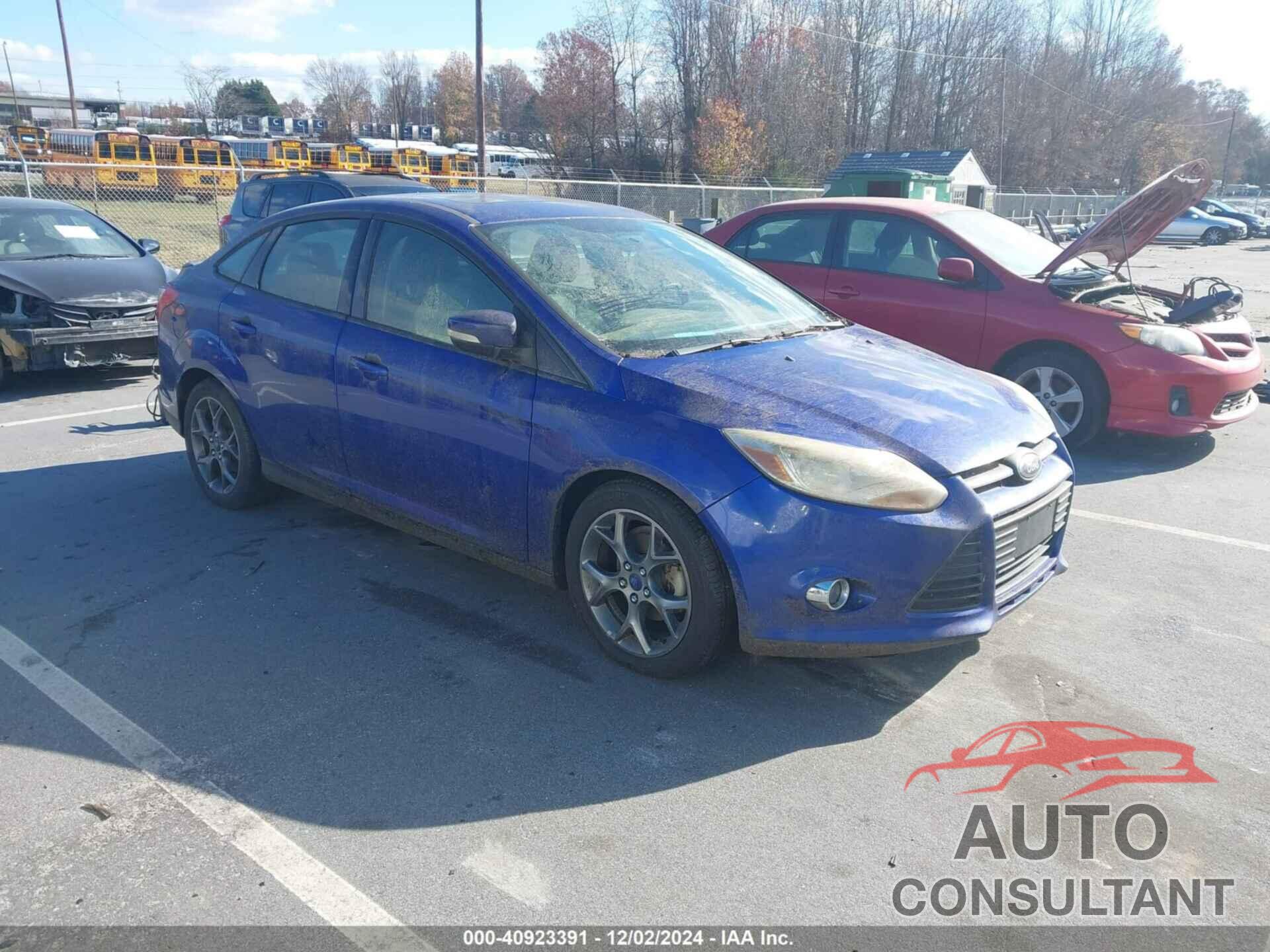 FORD FOCUS 2013 - 1FADP3F23DL285343