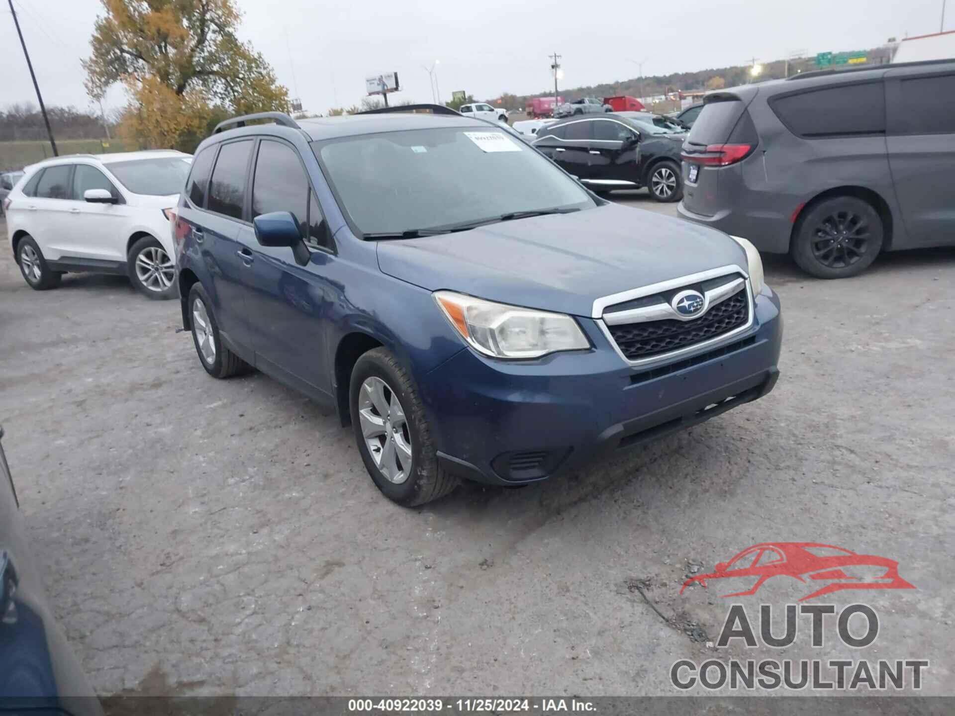 SUBARU FORESTER 2014 - JF2SJAEC0EH534141