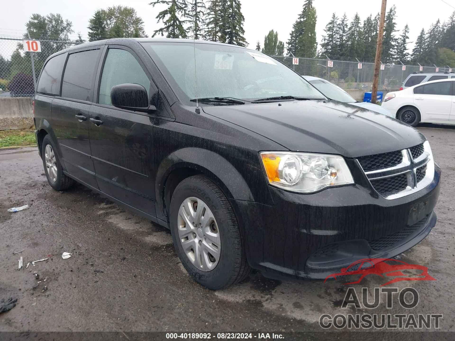 DODGE GRAND CARAVAN 2017 - 2C4RDGBG6HR854975