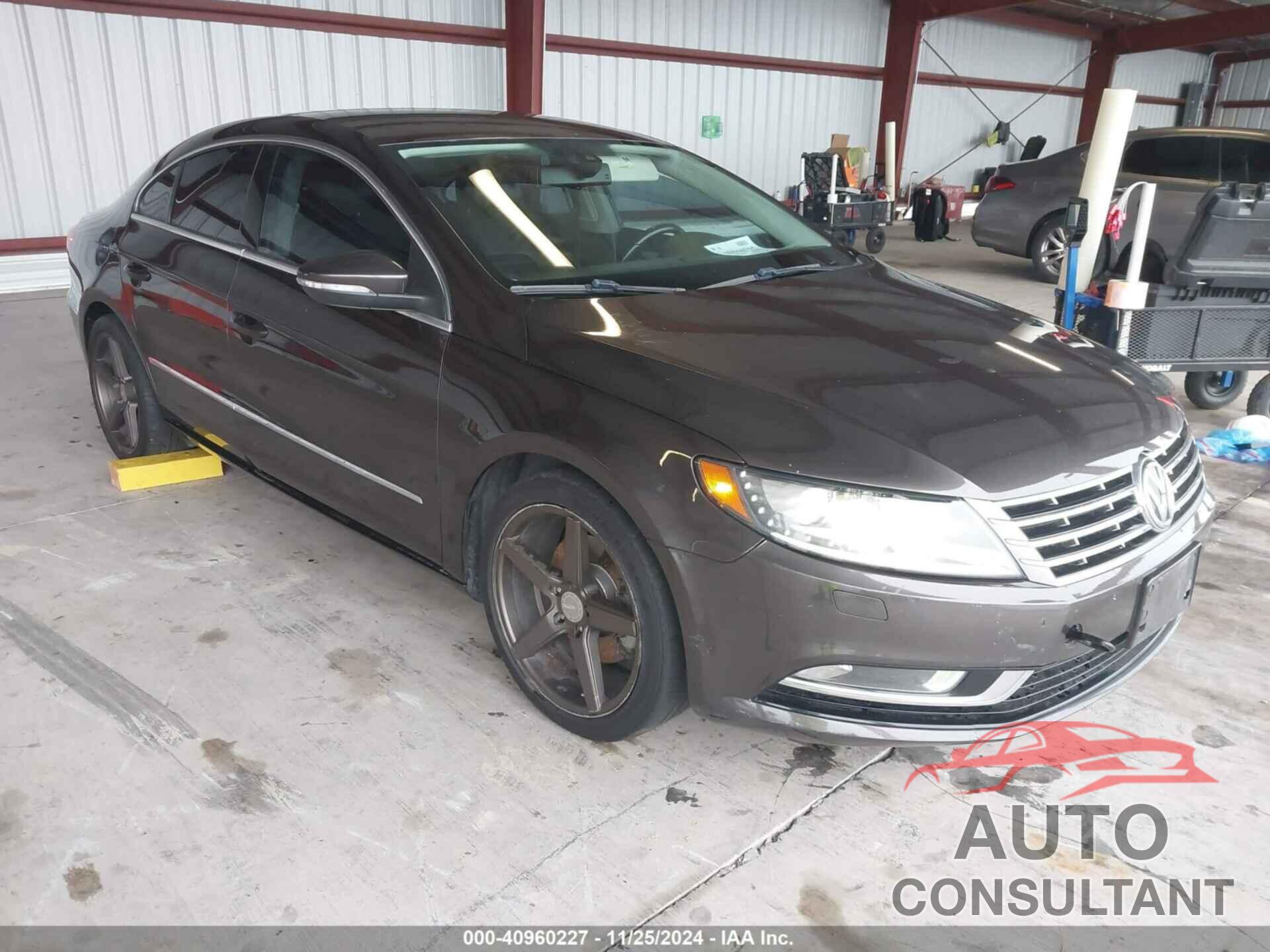 VOLKSWAGEN CC 2013 - WVWBP7AN6DE537391
