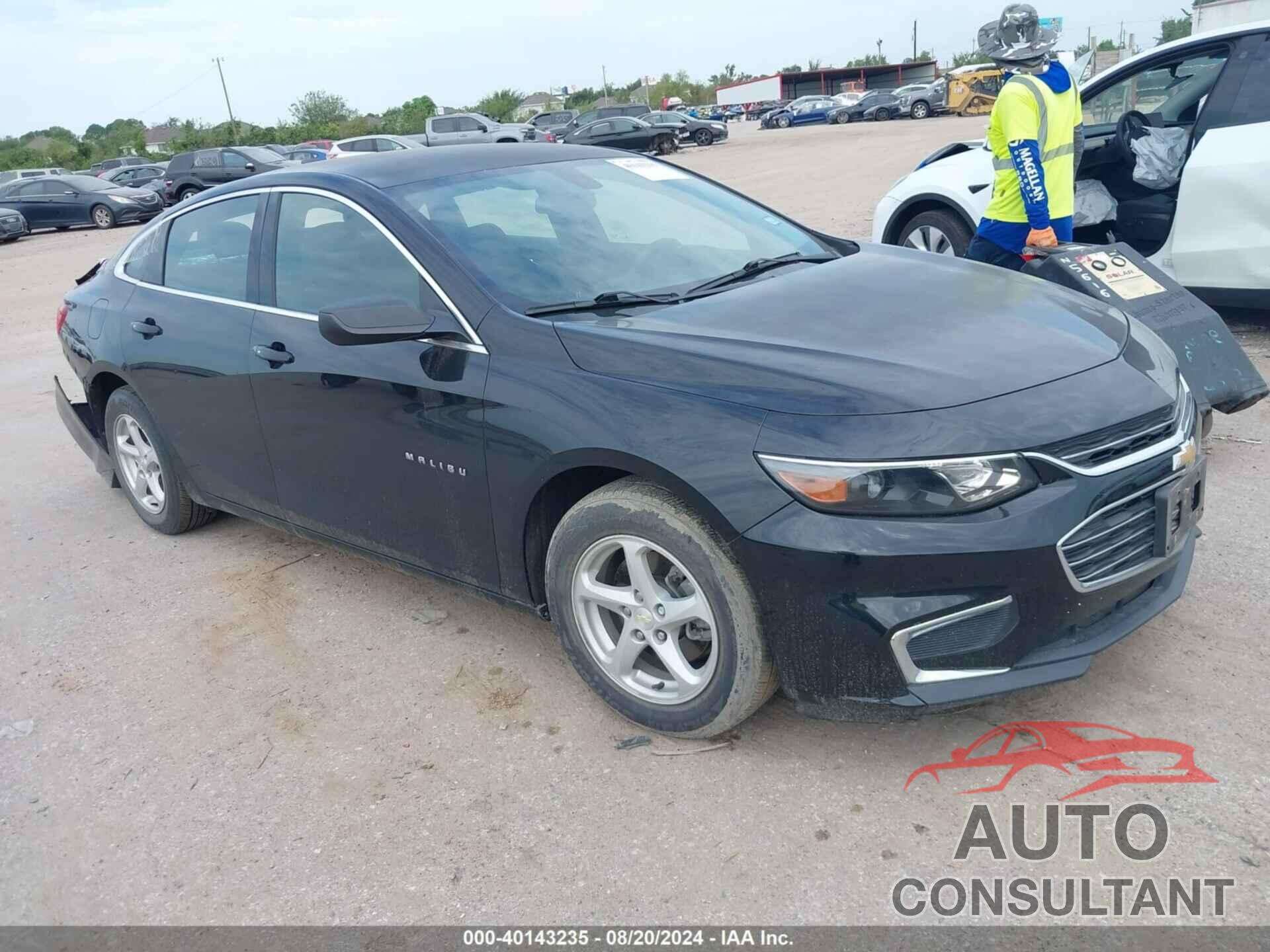 CHEVROLET MALIBU 2017 - 1G1ZB5STXHF162337