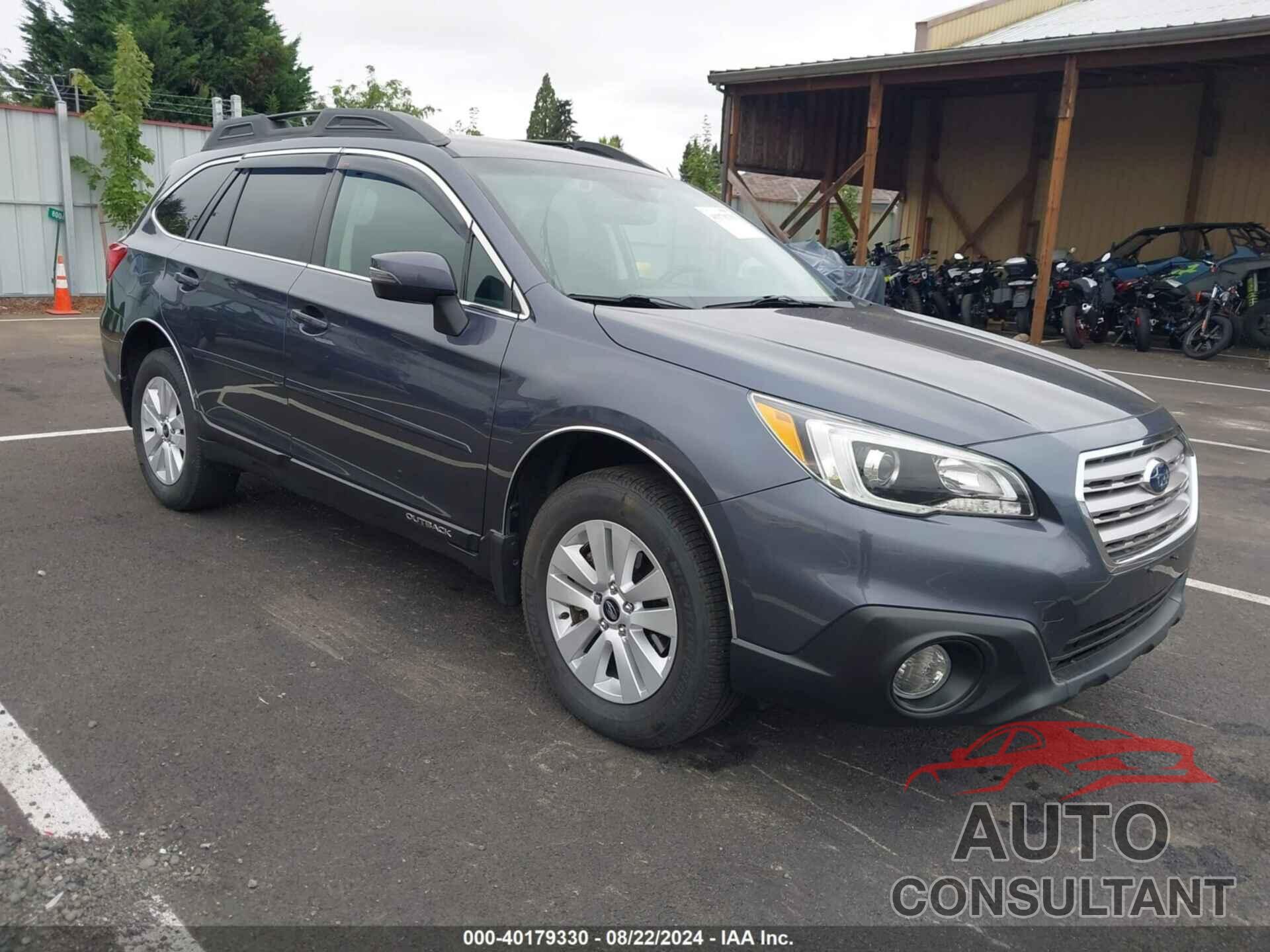 SUBARU OUTBACK 2016 - 4S4BSAFC7G3325727