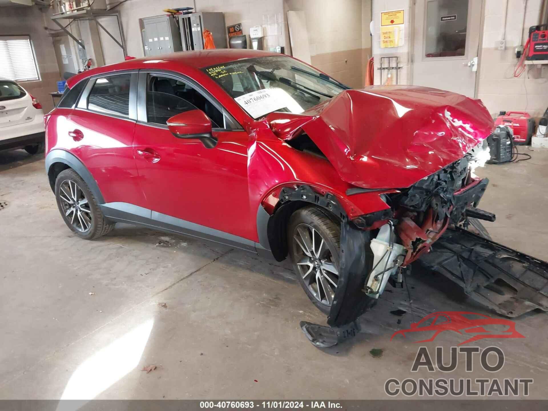 MAZDA CX-3 2017 - JM1DKFC73H0148386