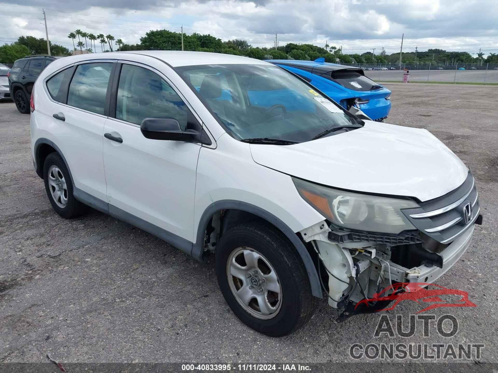 HONDA CR-V 2012 - 5J6RM3H37CL018469