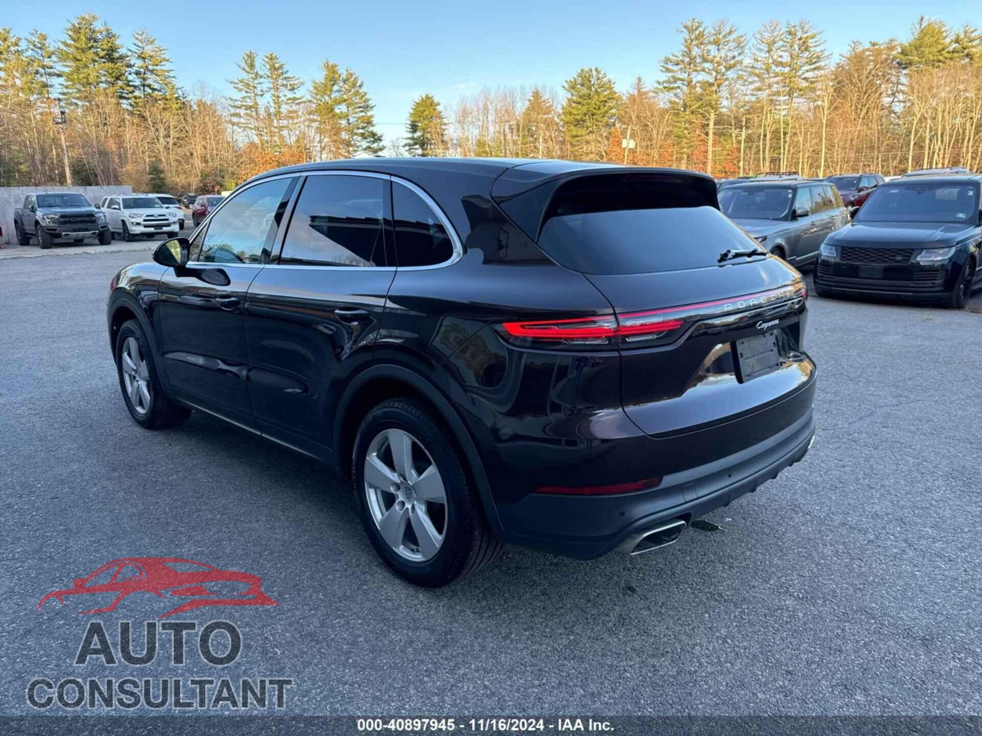 PORSCHE CAYENNE 2019 - WP1AA2AY9KDA01627