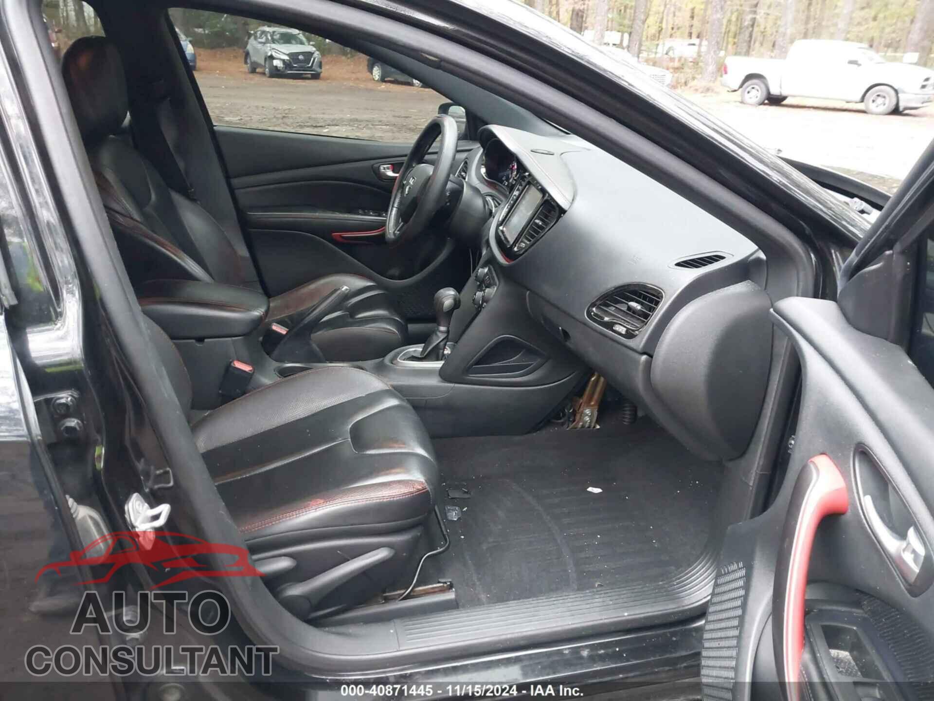 DODGE DART 2015 - 1C3CDFEB9FD243441