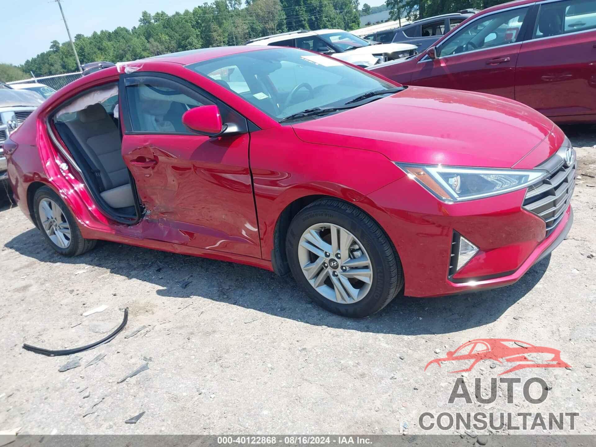 HYUNDAI ELANTRA 2020 - KMHD84LF0LU047233