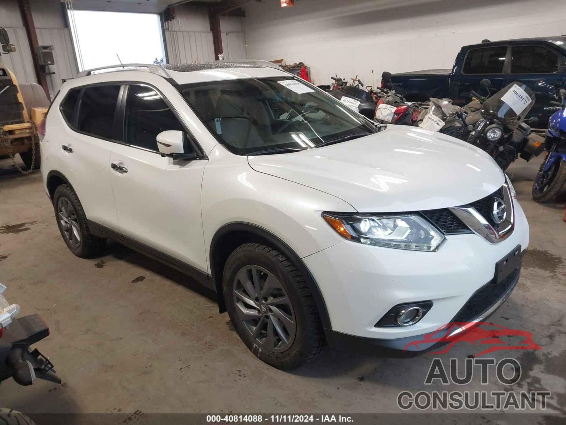 NISSAN ROGUE 2016 - 5N1AT2MVXGC749020