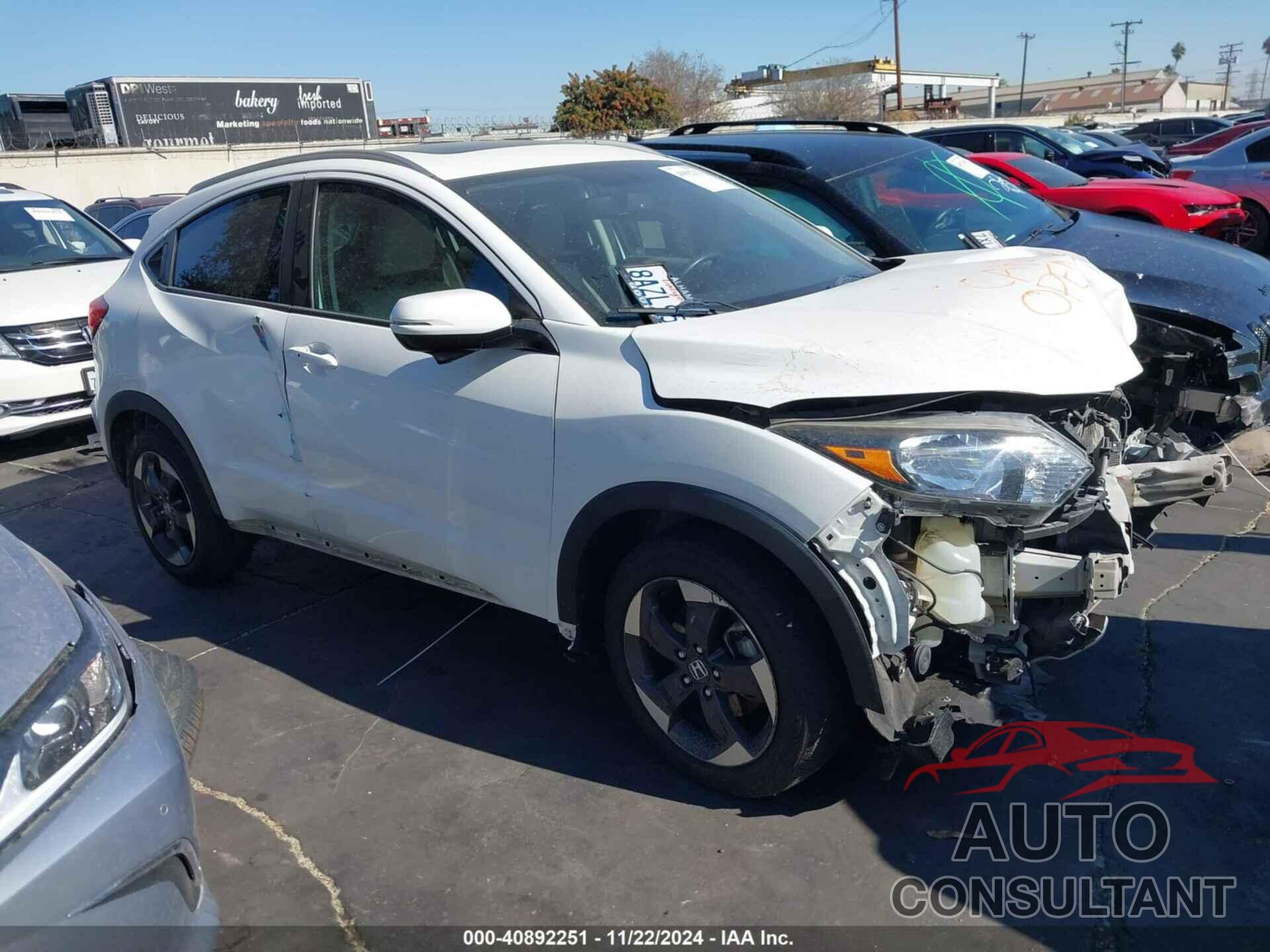 HONDA HR-V 2018 - 3CZRU5H72JM704249