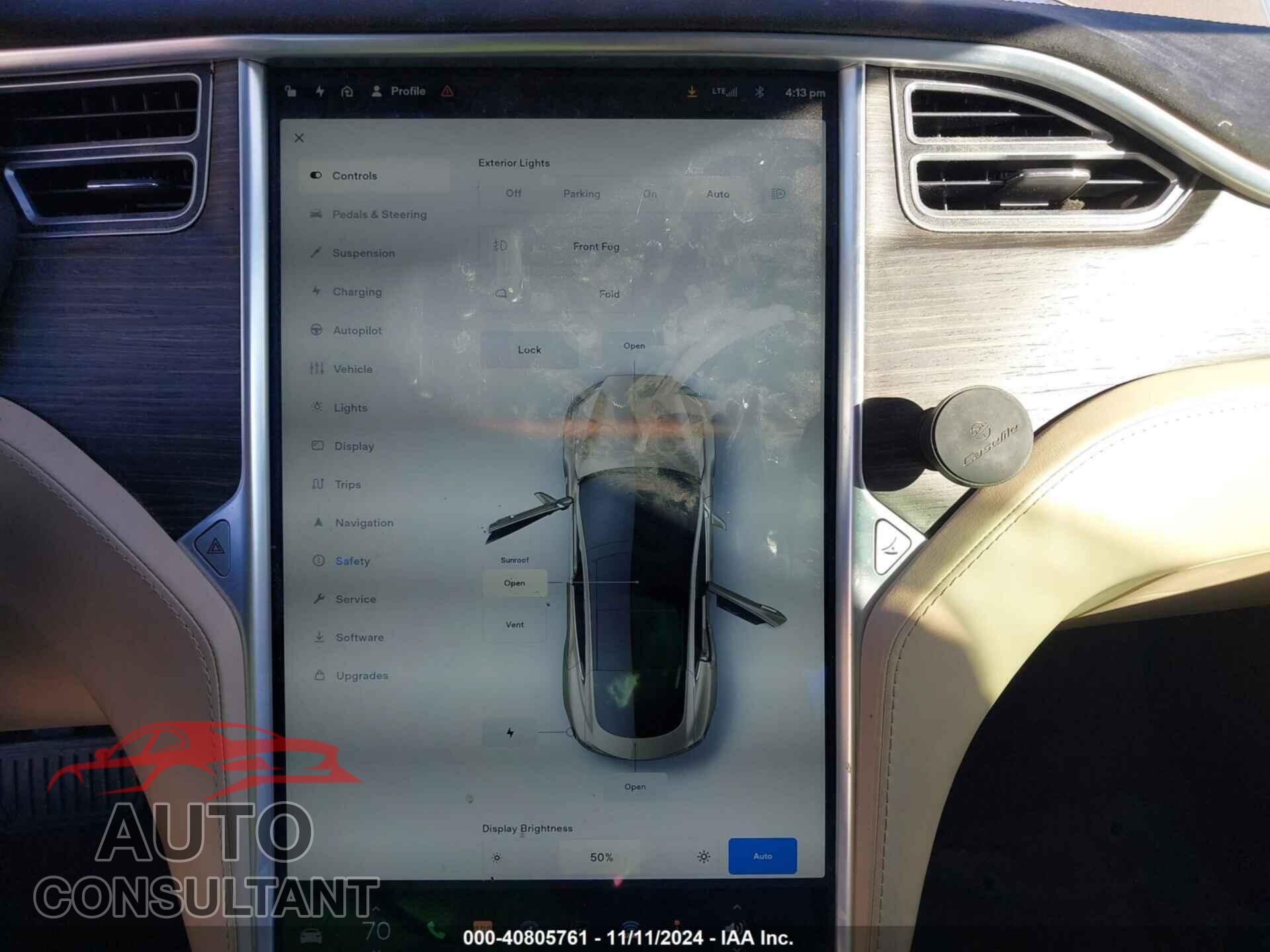TESLA MODEL S 2015 - 5YJSA1E25FF115077