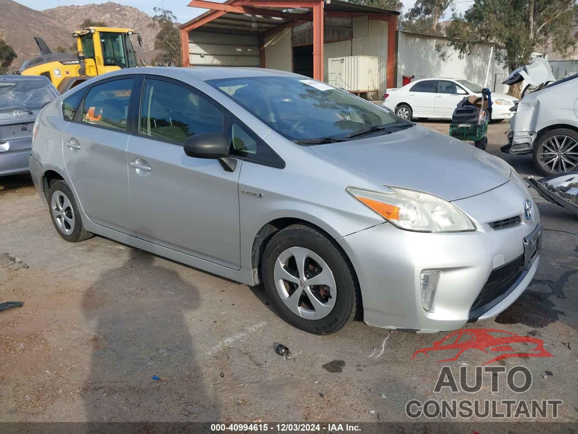 TOYOTA PRIUS 2013 - JTDKN3DU1D5598813