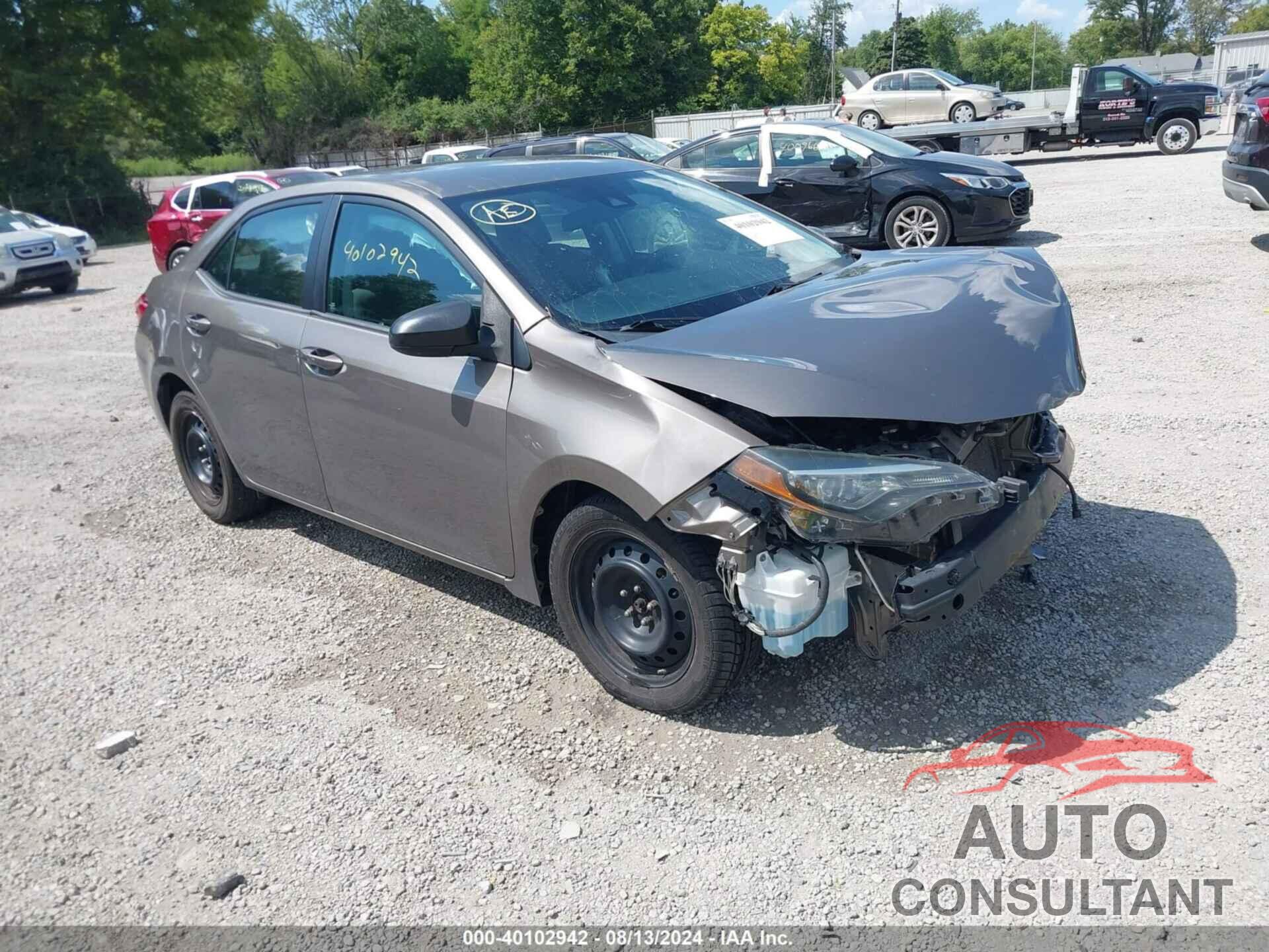 TOYOTA COROLLA 2017 - 2T1BURHE0HC952869