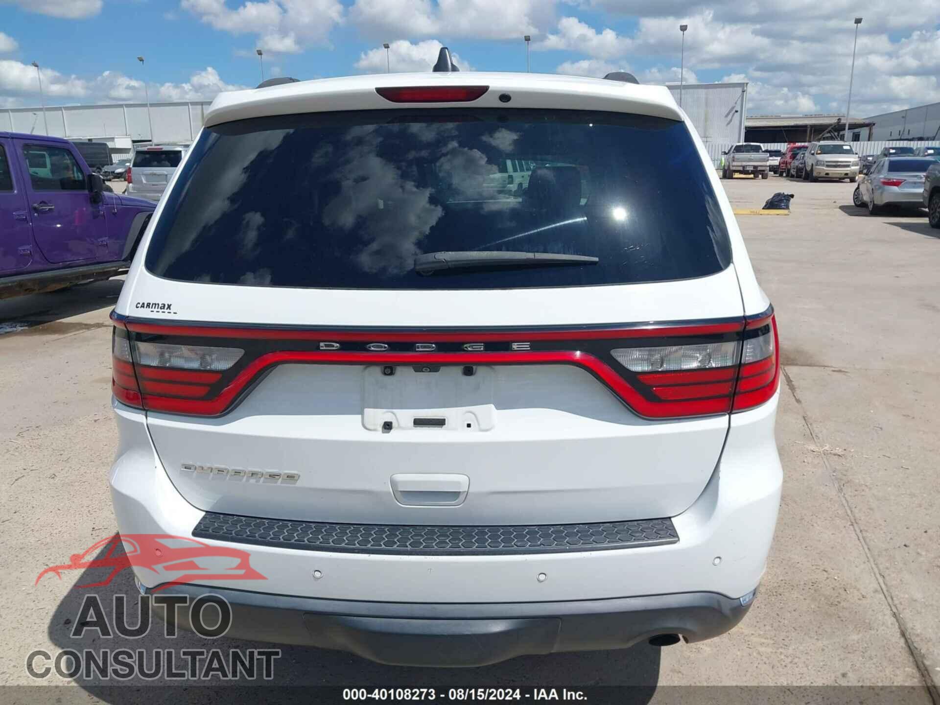 DODGE DURANGO 2019 - 1C4RDHAG5KC659229