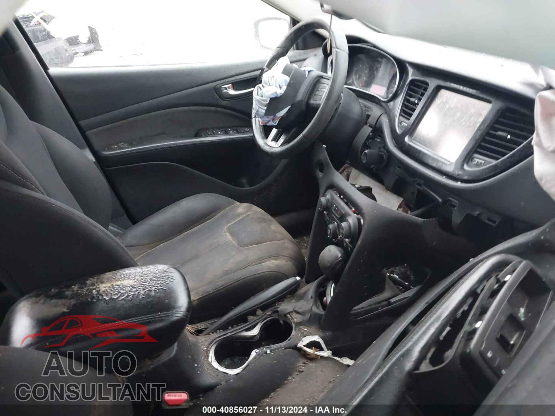 DODGE DART 2013 - 1C3CDFBA2DD312589