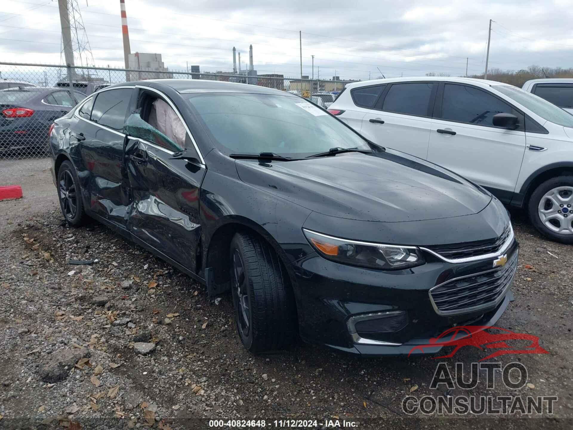 CHEVROLET MALIBU 2017 - 1G1ZE5ST6HF116804