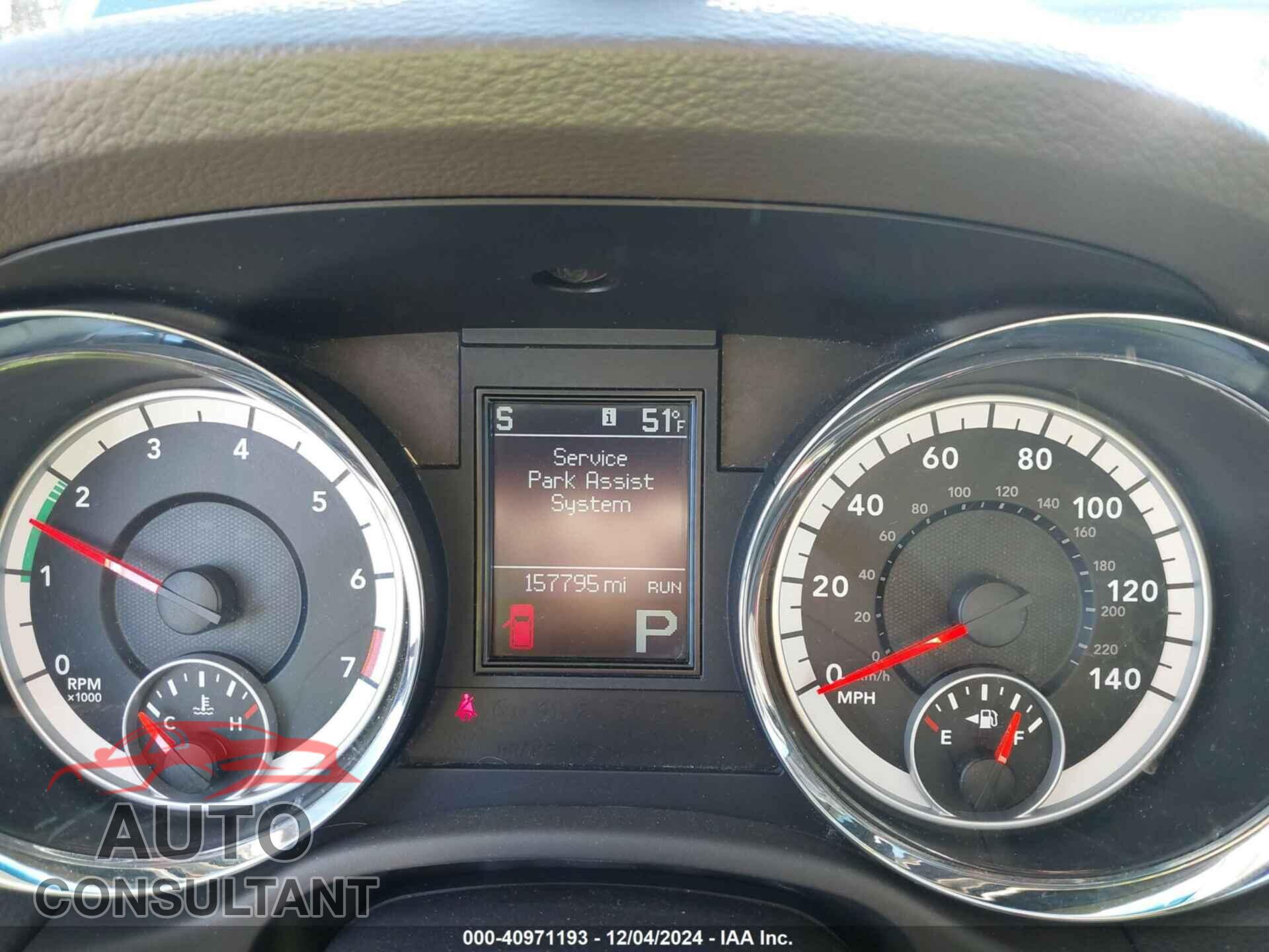 DODGE DURANGO 2011 - 1D4RE4GG8BC700100