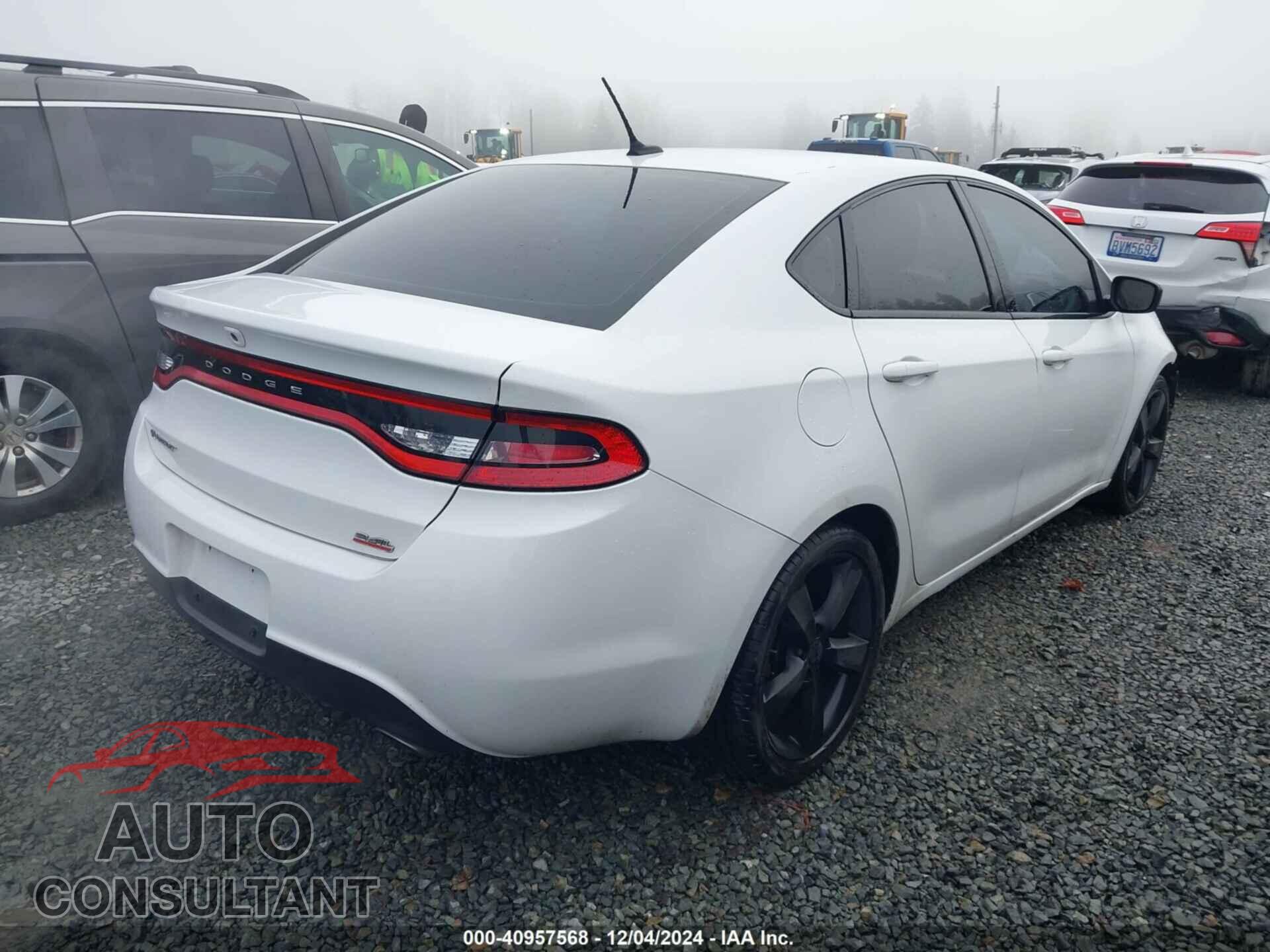 DODGE DART 2014 - 1C3CDFBB5ED907995
