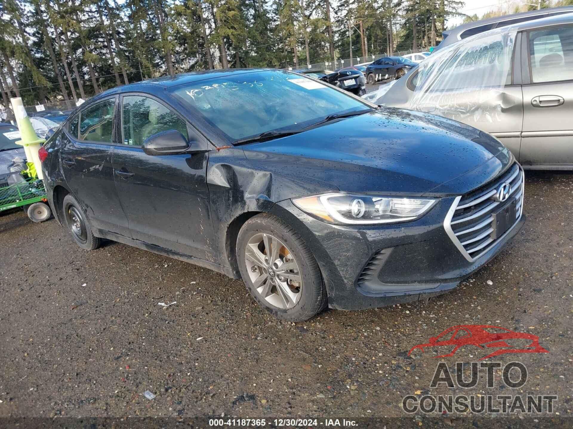 HYUNDAI ELANTRA 2018 - 5NPD84LF0JH322174