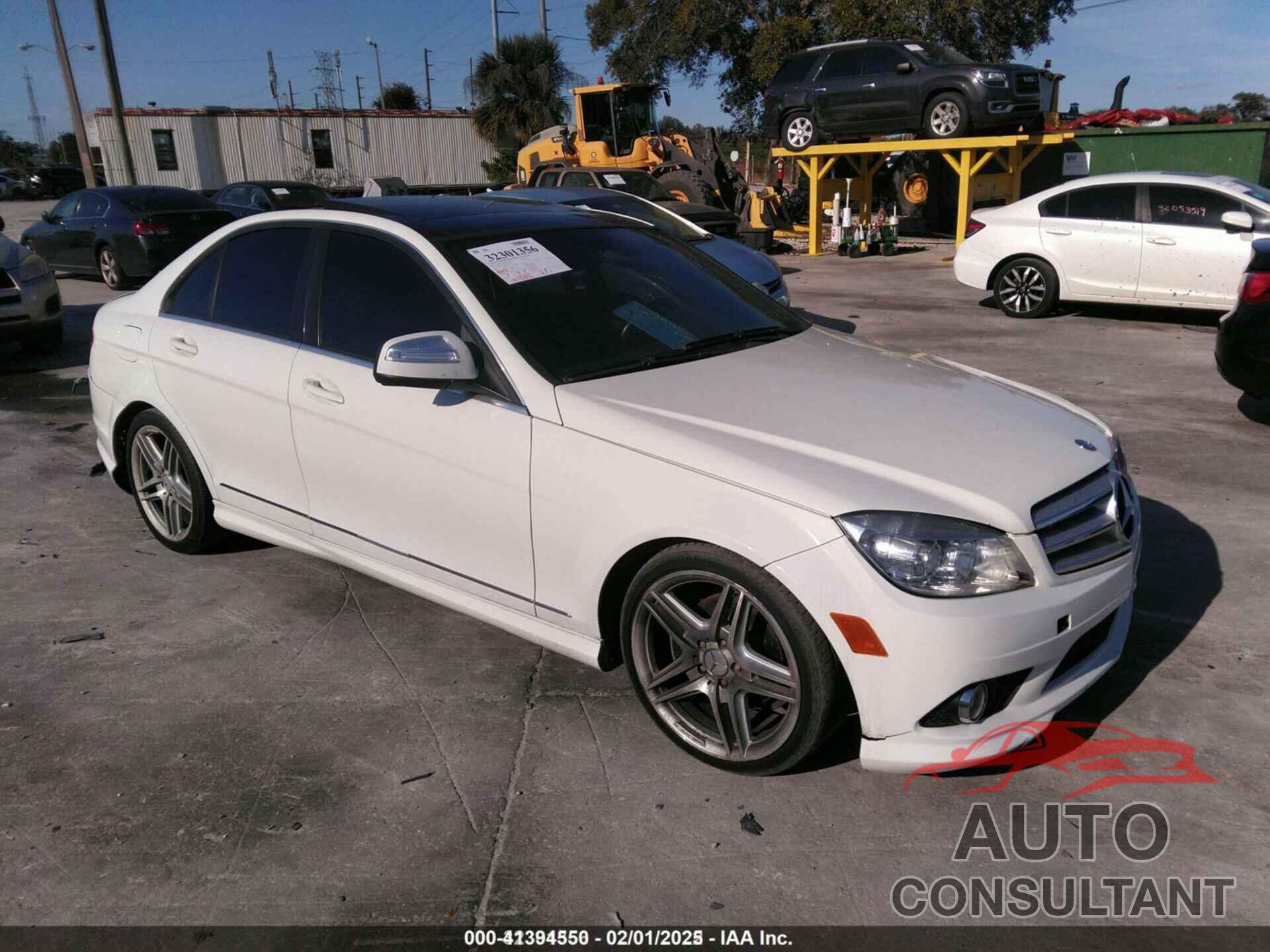 MERCEDES-BENZ C 300 2009 - WDDGF54X09F211491