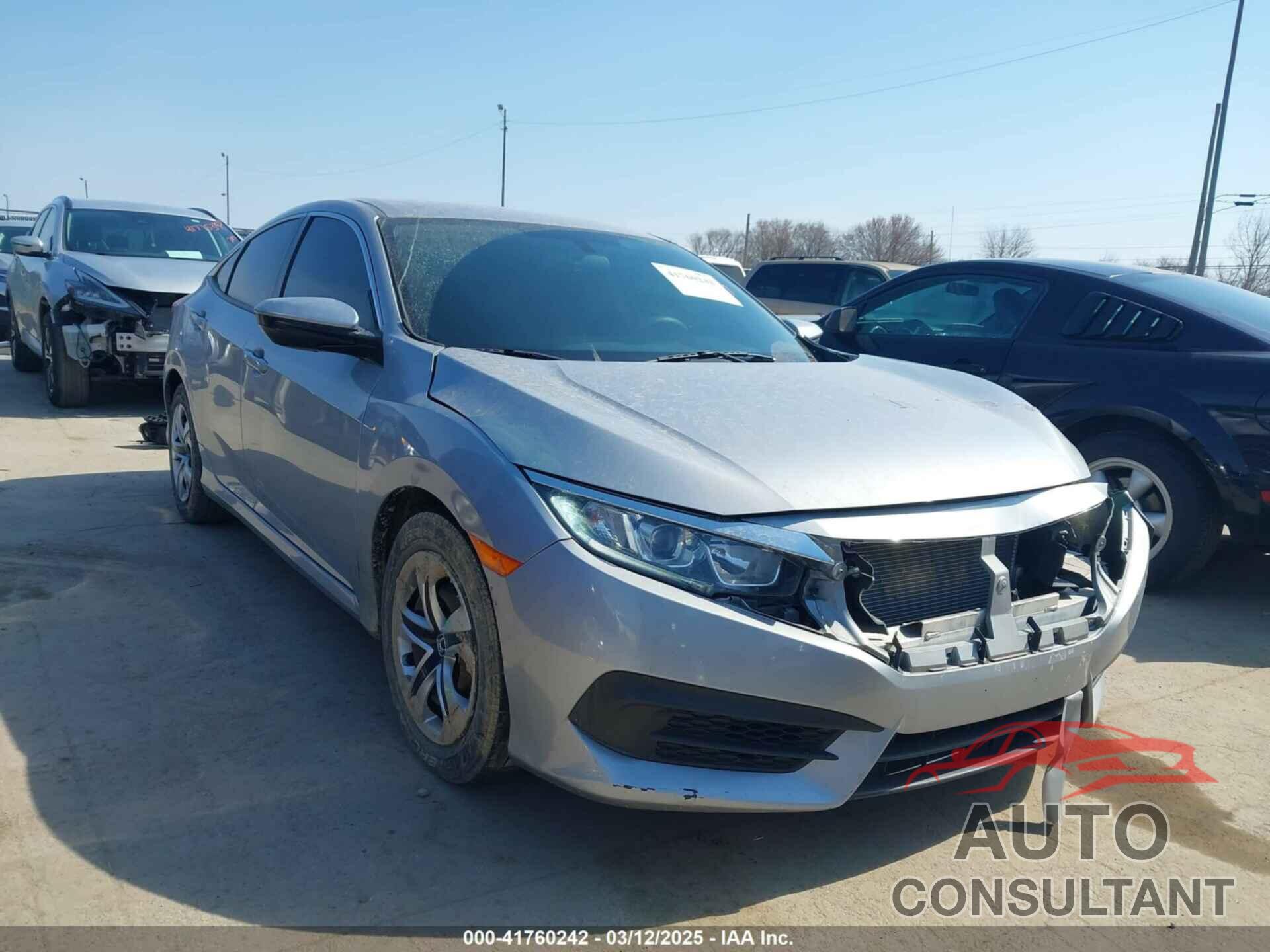 HONDA CIVIC 2017 - 2HGFC2F59HH561063