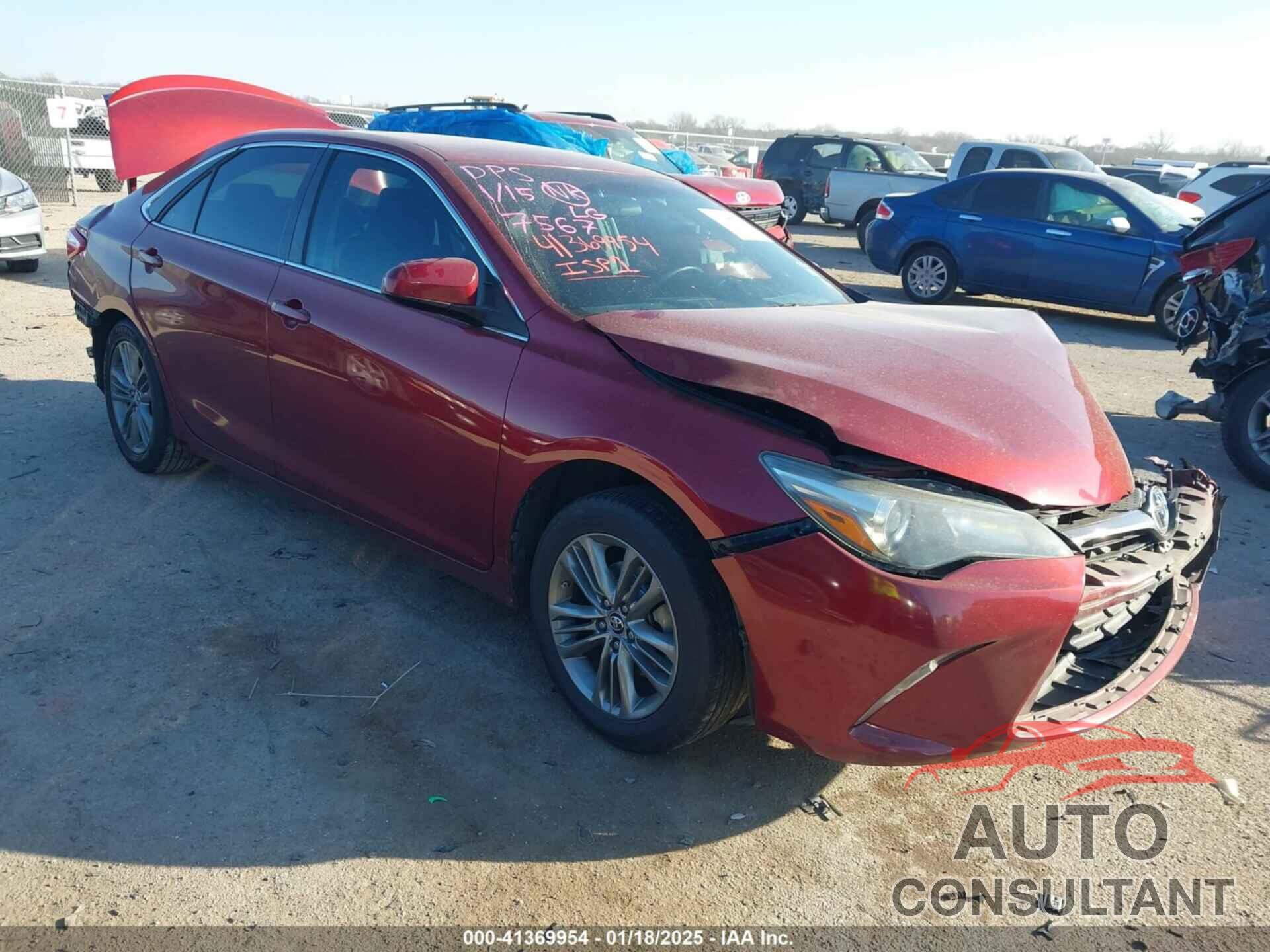 TOYOTA CAMRY 2015 - 4T1BF1FK0FU997567