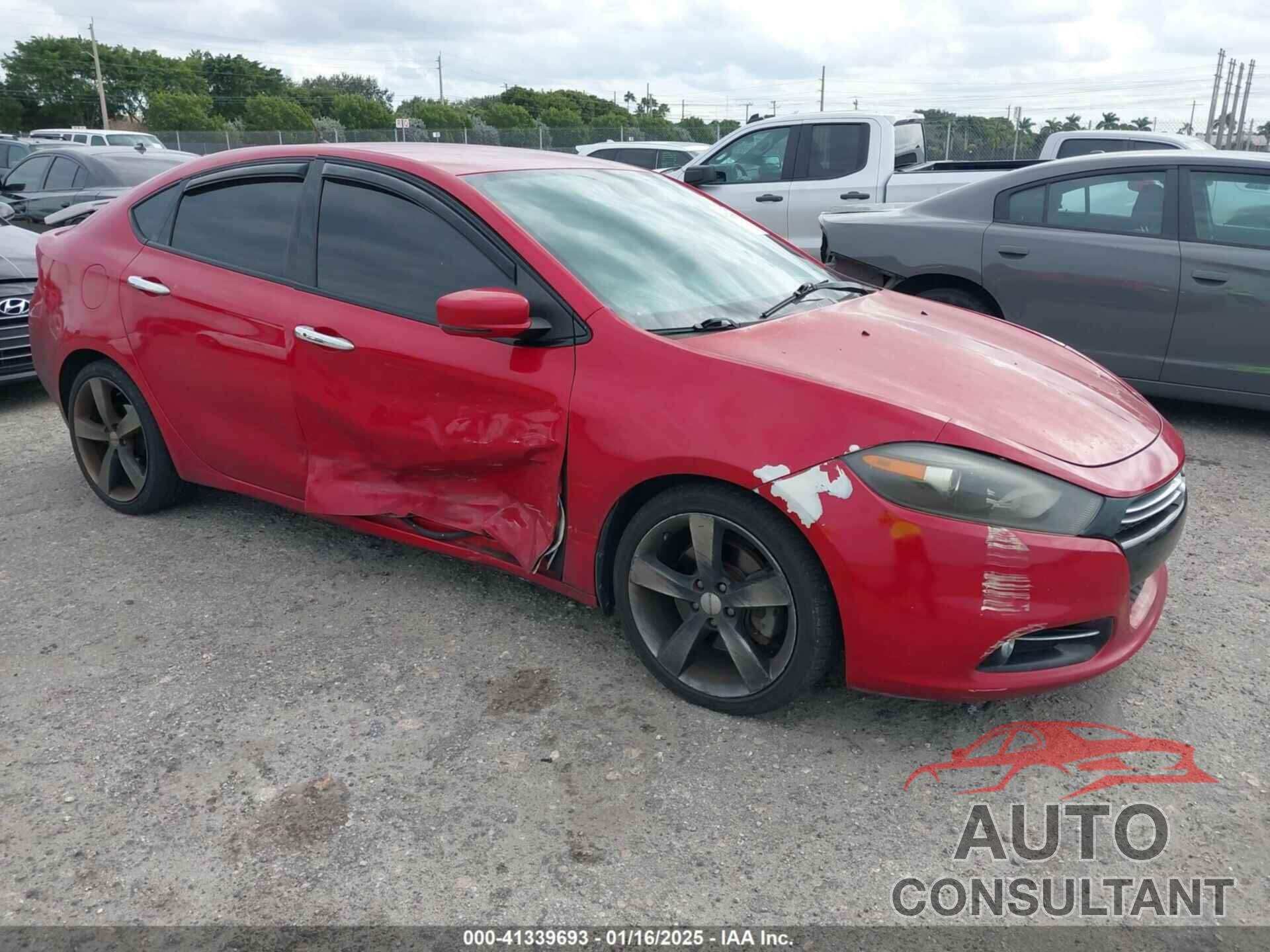 DODGE DART 2016 - 1C3CDFEB0GD585457