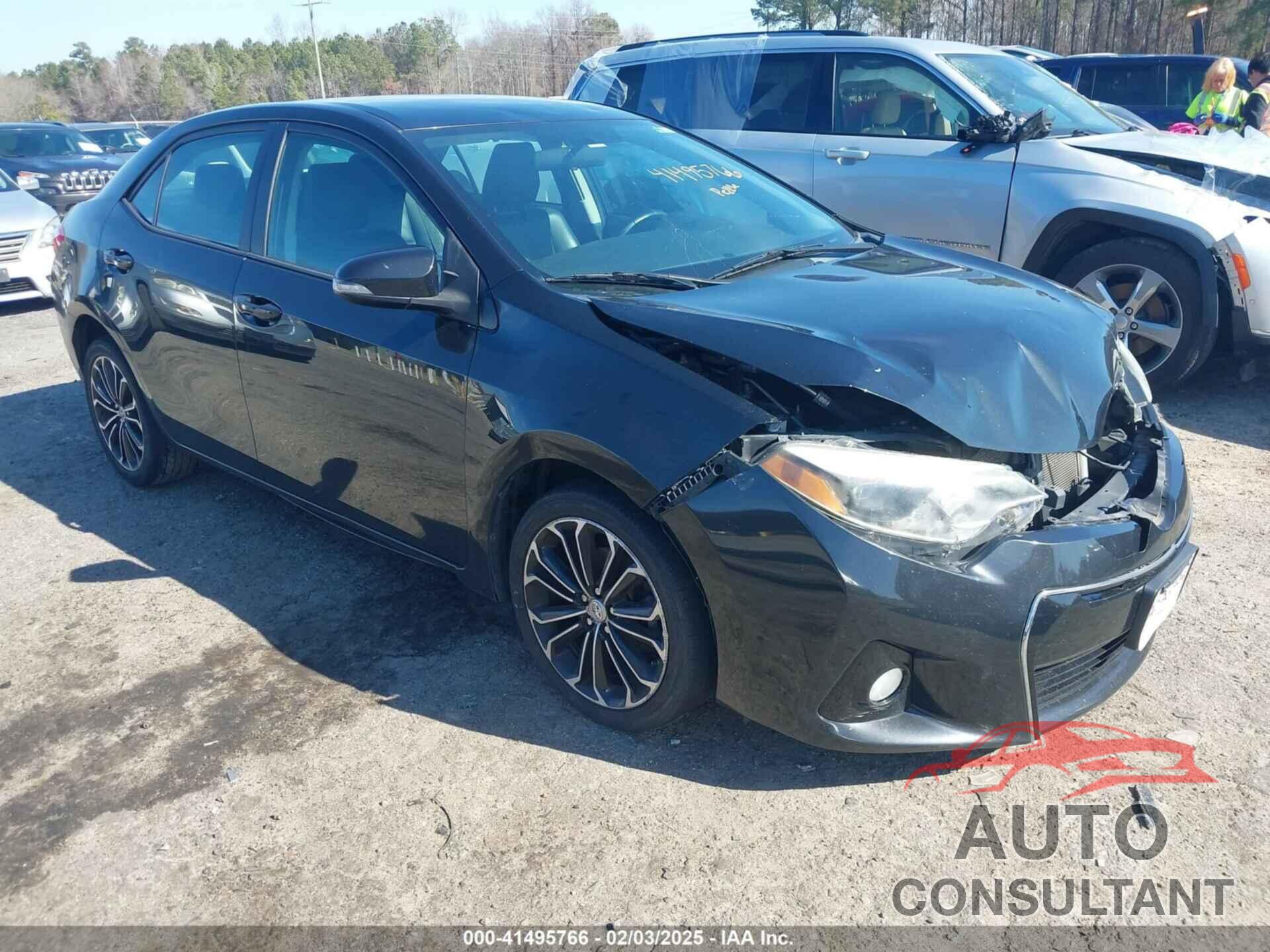 TOYOTA COROLLA 2015 - 2T1BURHEXFC413284