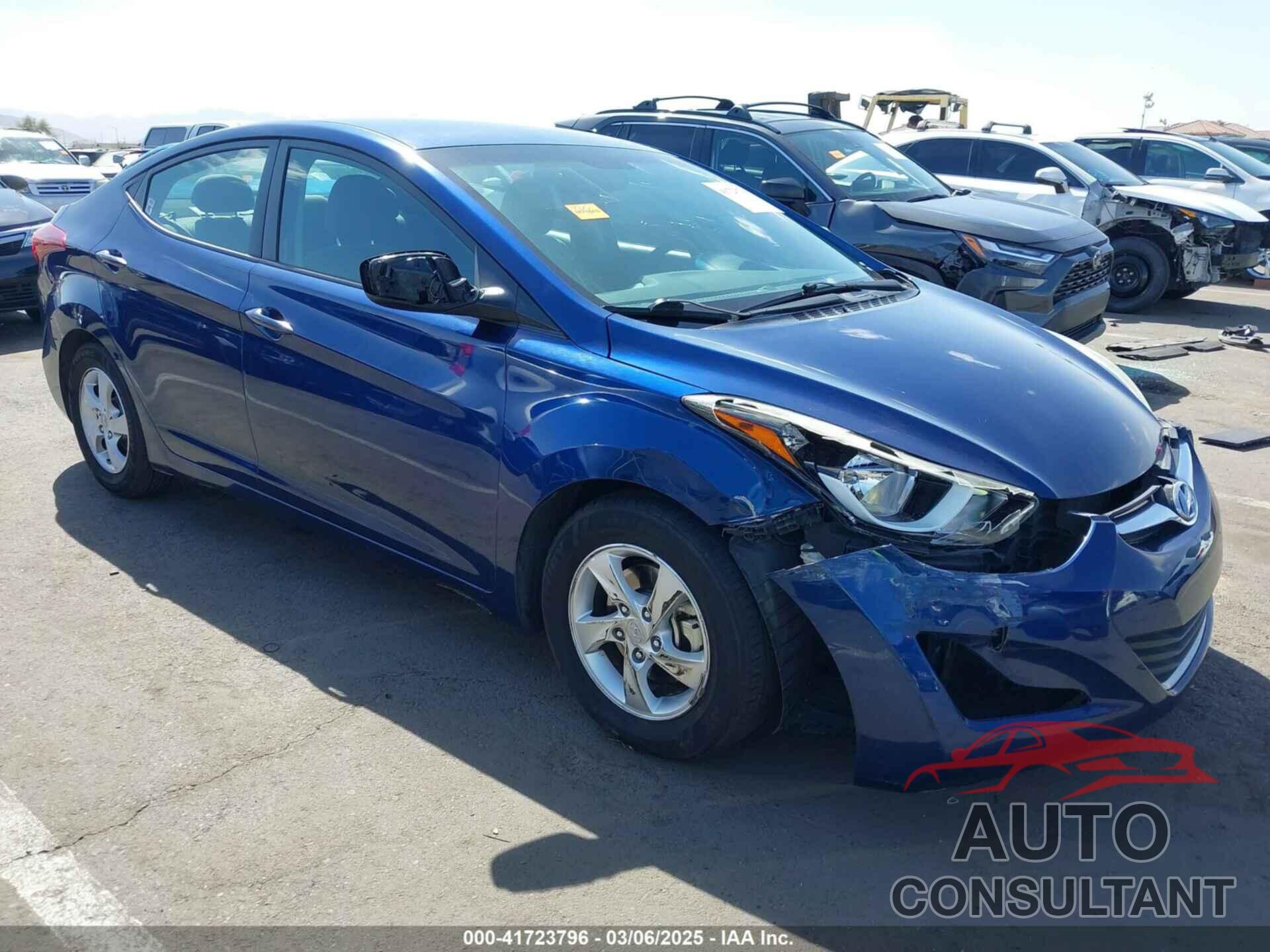 HYUNDAI ELANTRA 2015 - 5NPDH4AE0FH563735