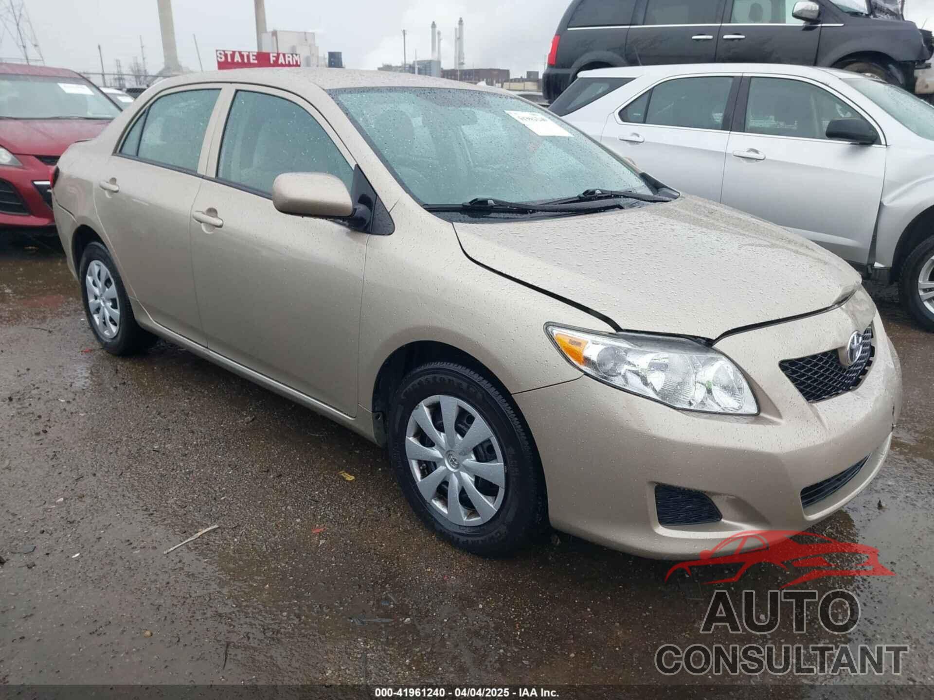 TOYOTA COROLLA 2010 - 2T1BU4EE2AC495897