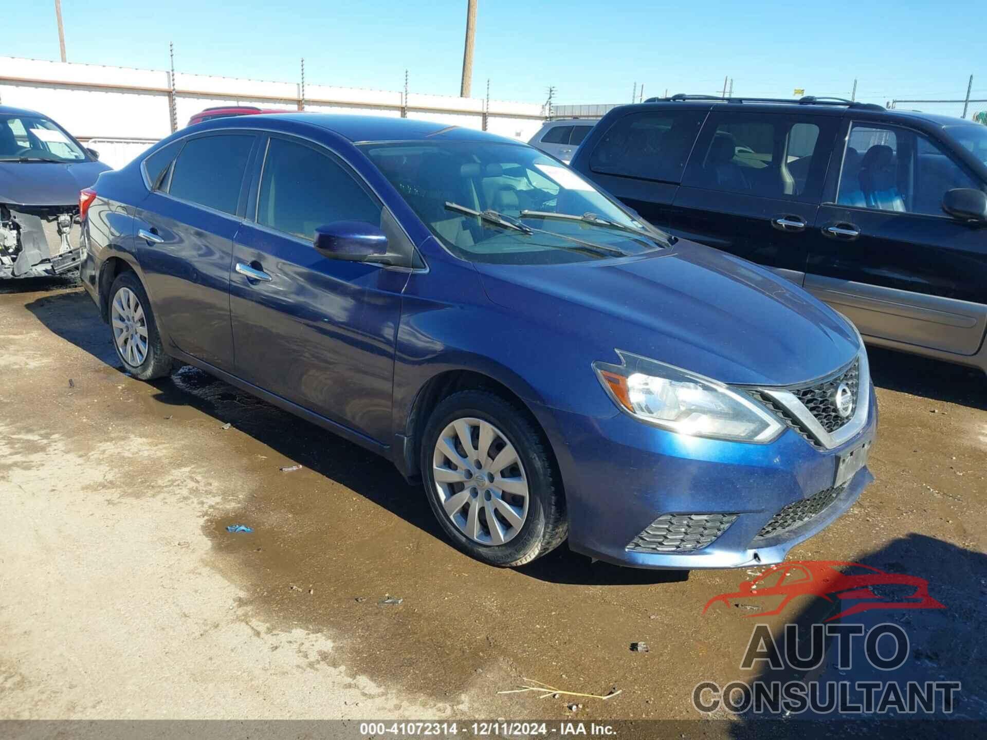 NISSAN SENTRA 2017 - 3N1AB7AP3HY270010