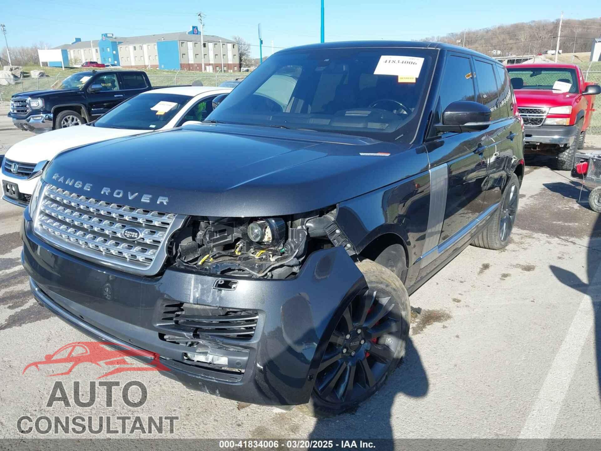 LAND ROVER RANGE ROVER 2016 - SALGS2EF9GA317029