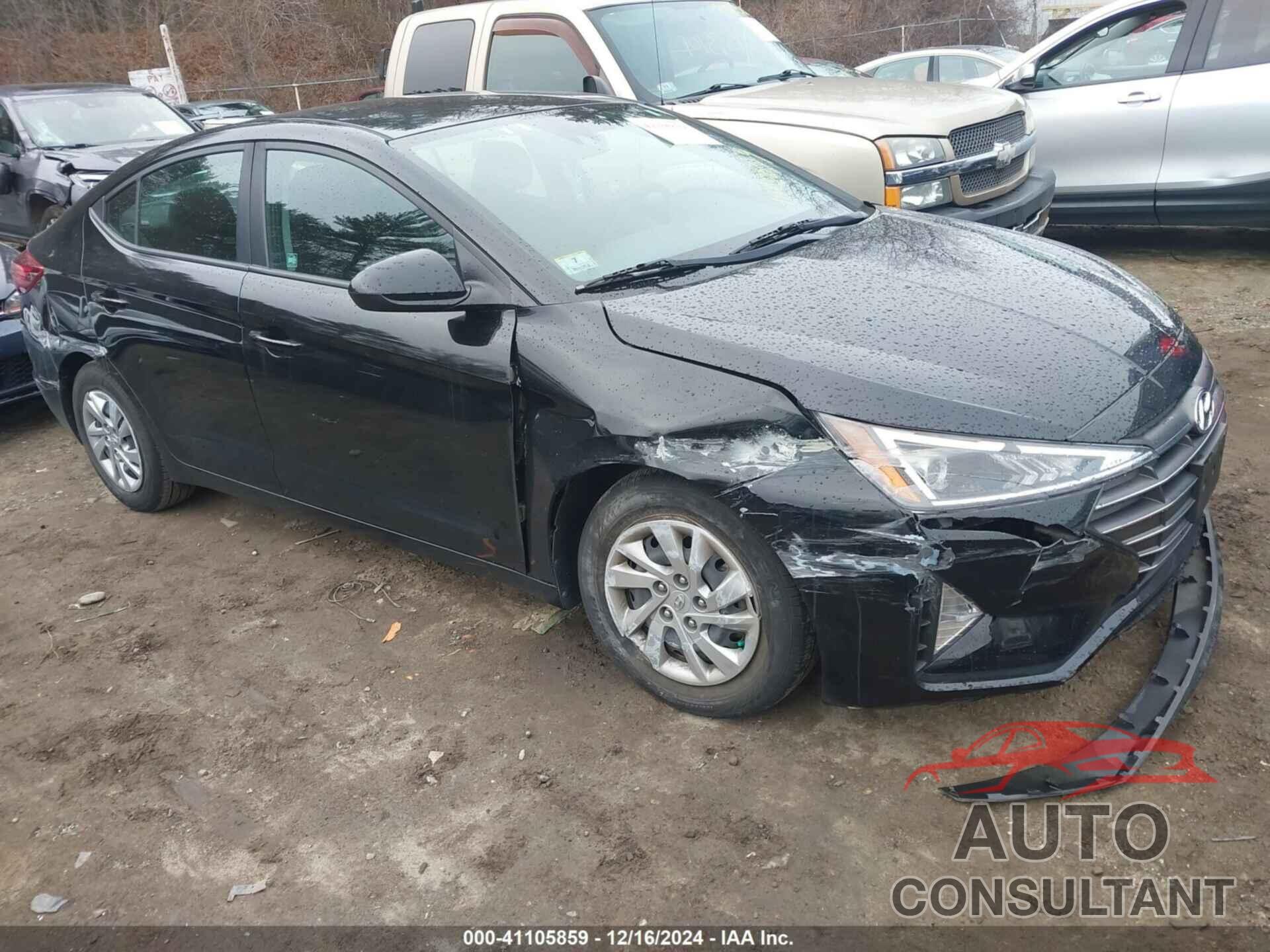 HYUNDAI ELANTRA 2020 - KMHD74LF8LU082900