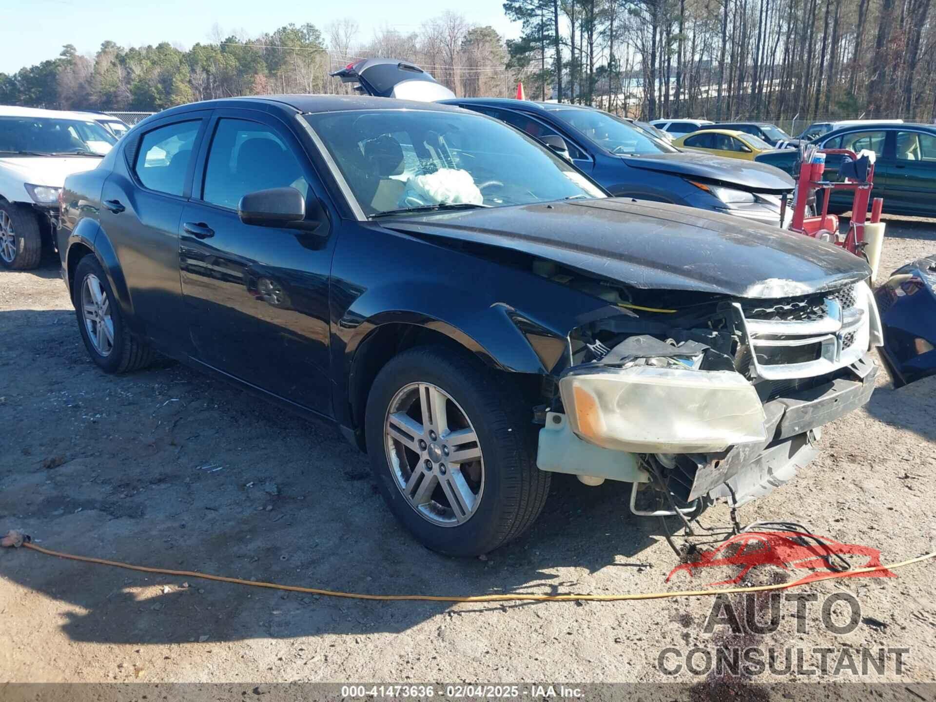 DODGE AVENGER 2012 - 1C3CDZCBXCN194700