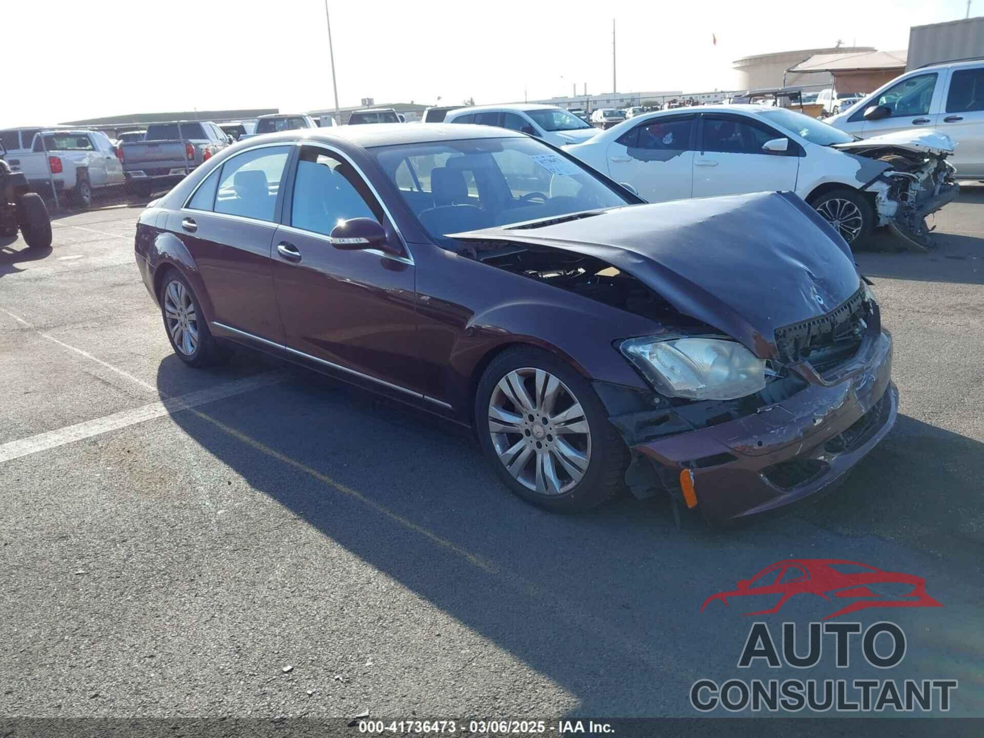 MERCEDES-BENZ S 550 2009 - WDDNG71X49A276667