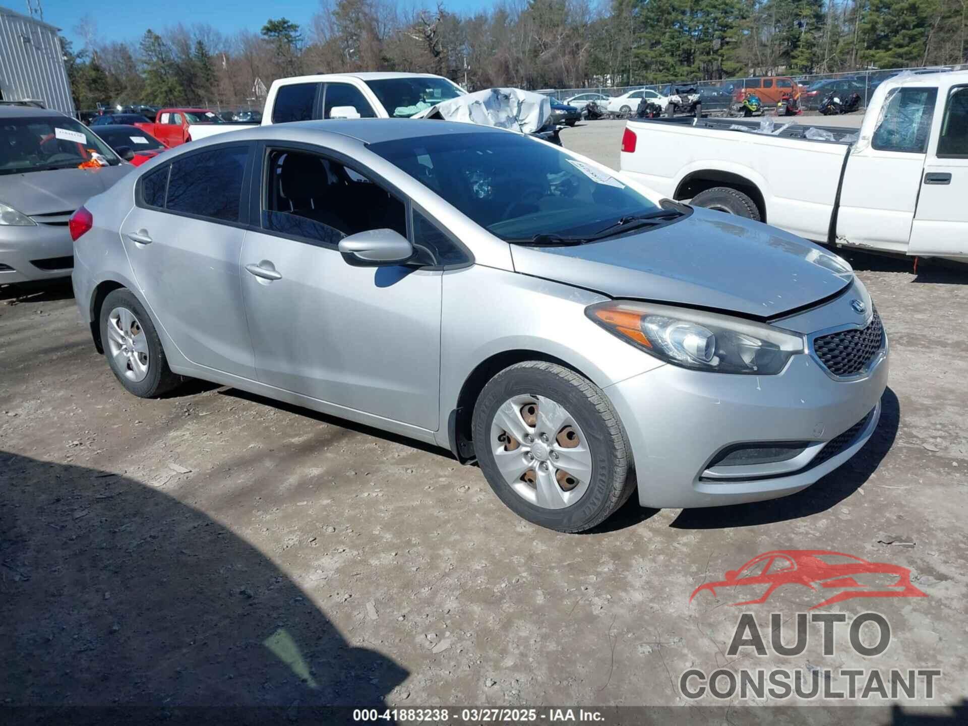 KIA FORTE 2016 - KNAFK4A63G5550298