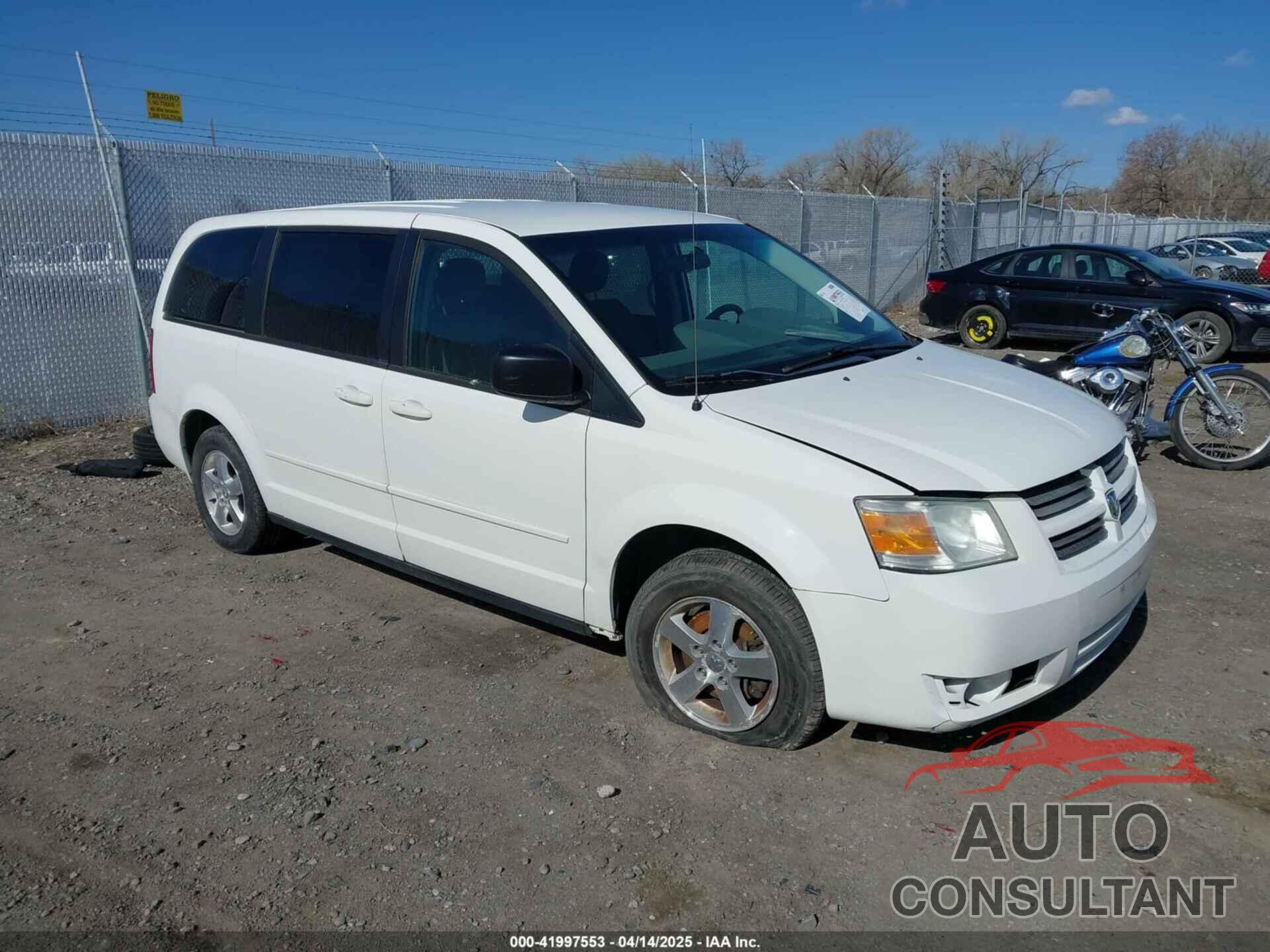 DODGE GRAND CARAVAN 2009 - 1D8HN44E19B512130