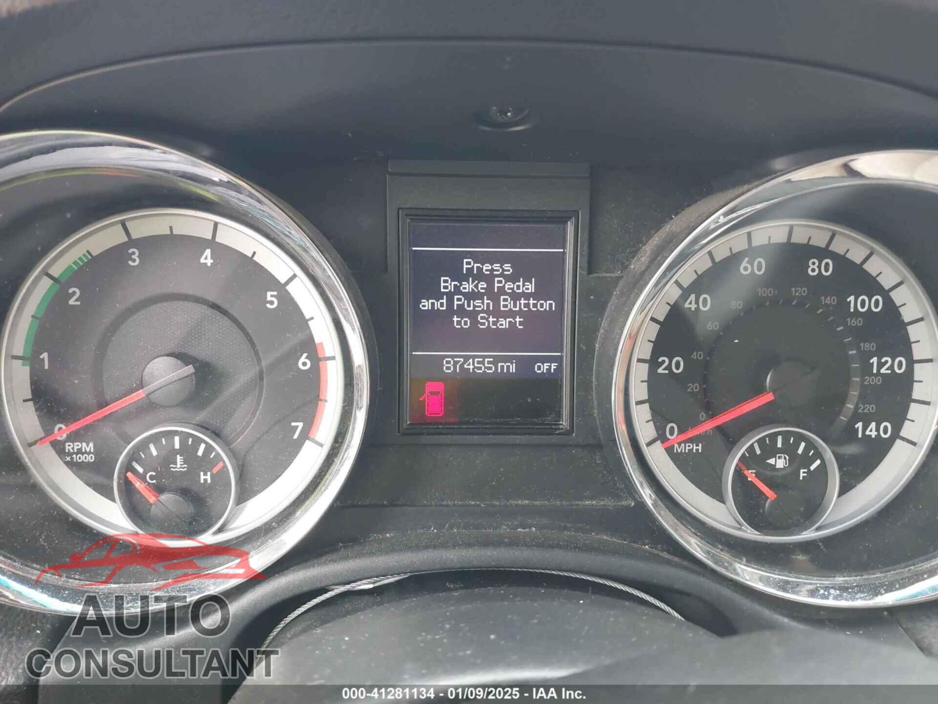 DODGE DURANGO 2013 - 1C4SDHET2DC598188