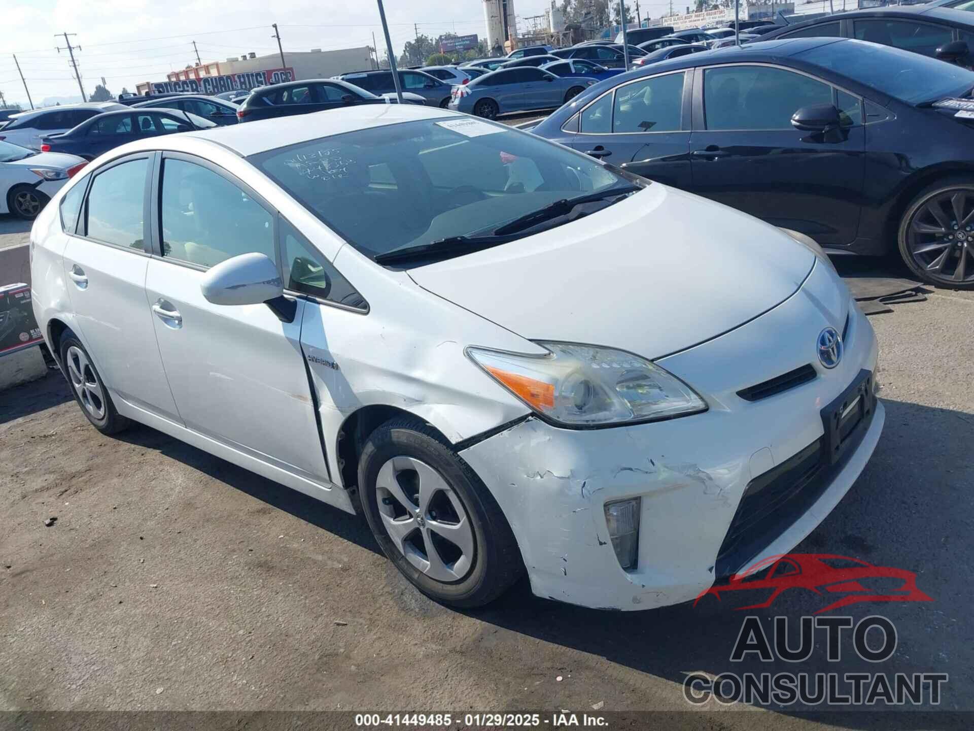 TOYOTA PRIUS 2014 - JTDKN3DU8E1765645