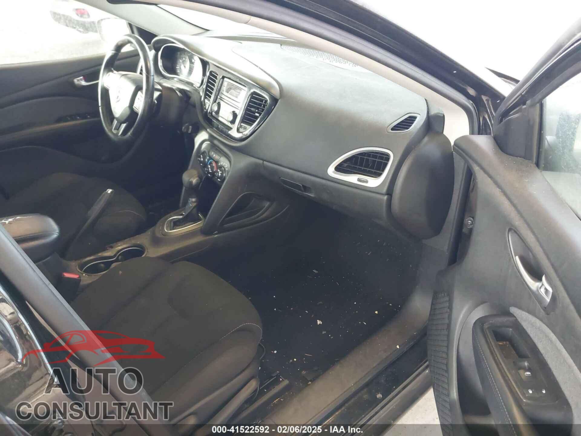 DODGE DART 2013 - 1C3CDFBA2DD210192