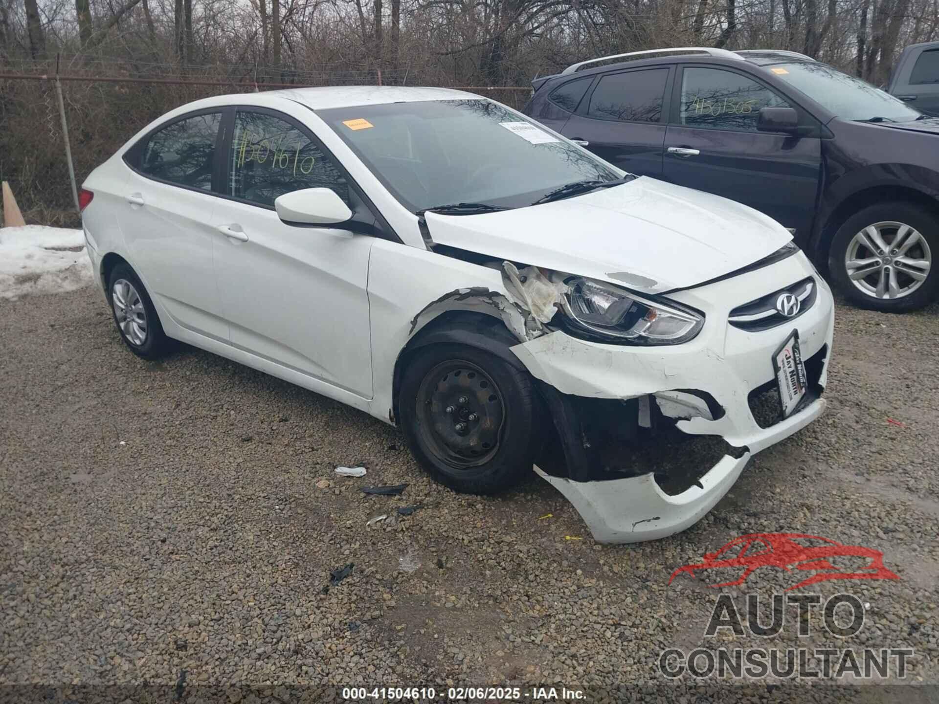 HYUNDAI ACCENT 2015 - KMHCT4AE2FU923034