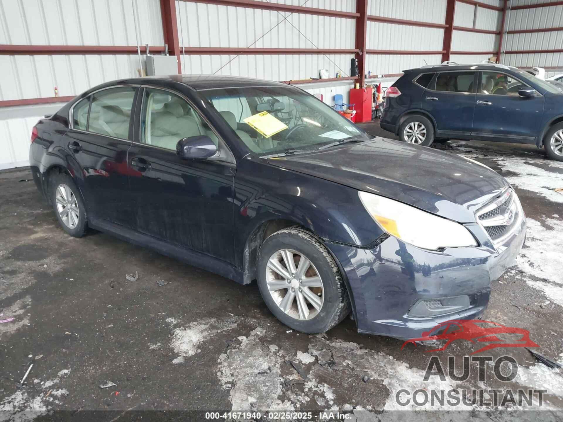 SUBARU LEGACY 2012 - 4S3BMCB6XC3029086