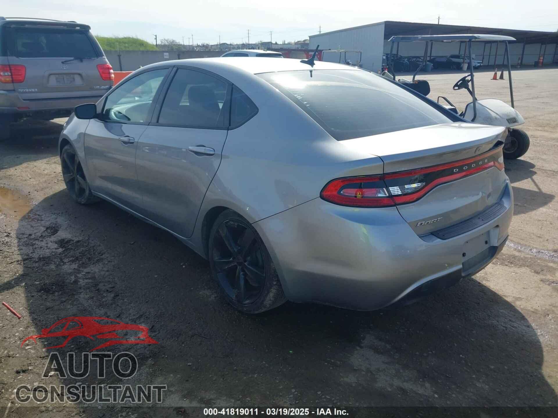 DODGE DART 2015 - 1C3CDFBB5FD407191