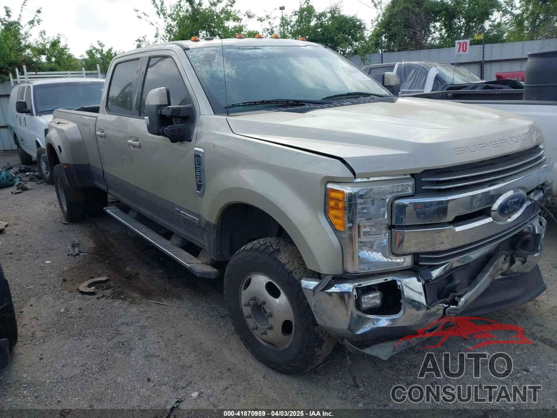 FORD F-350 2017 - 1FT8W3DT9HEE81033