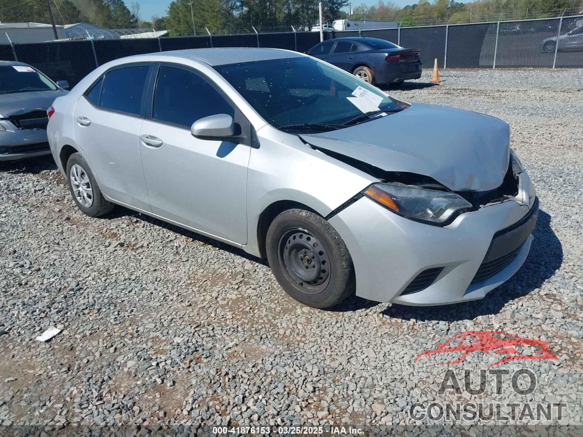 TOYOTA COROLLA 2016 - 2T1BURHE4GC515567