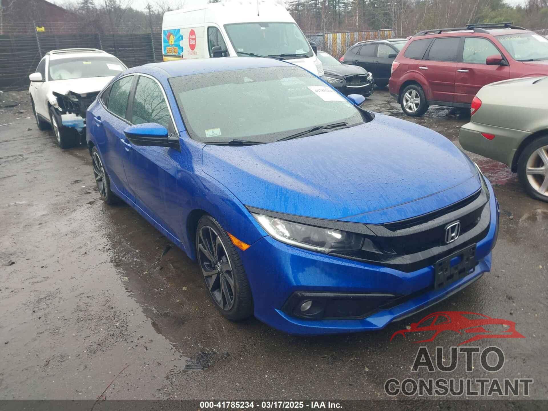 HONDA CIVIC 2019 - 2HGFC2F80KH602942