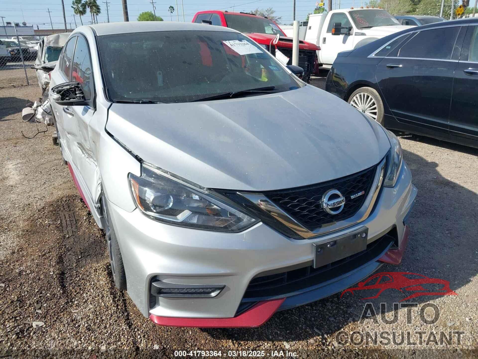 NISSAN SENTRA 2019 - 3N1CB7AP4KY257430