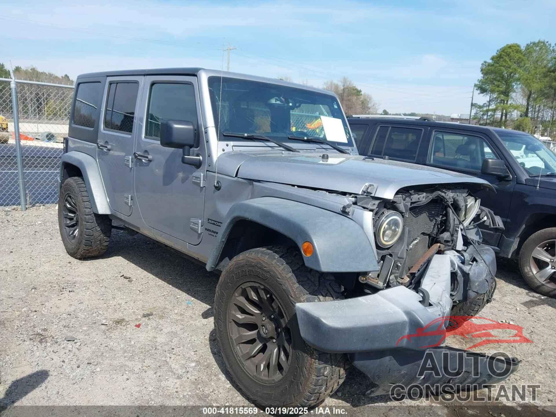 JEEP WRANGLER UNLIMITED 2015 - 1C4BJWDG0FL770934